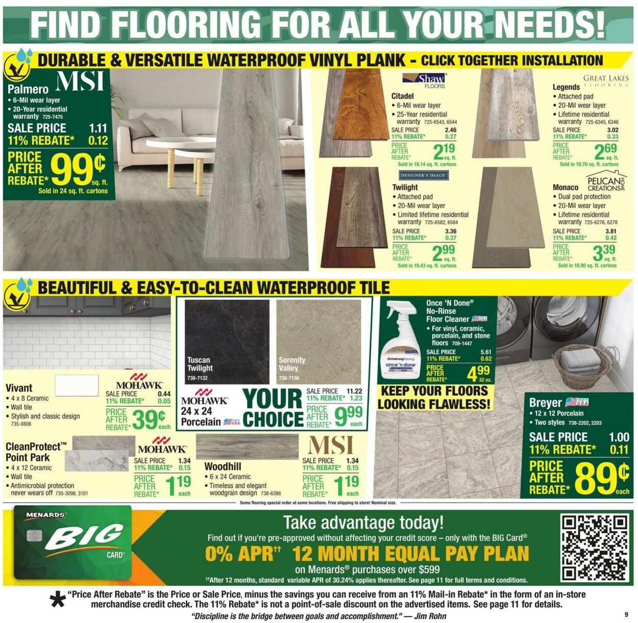 Weekly ad Menards 10/23/2024 - 11/03/2024