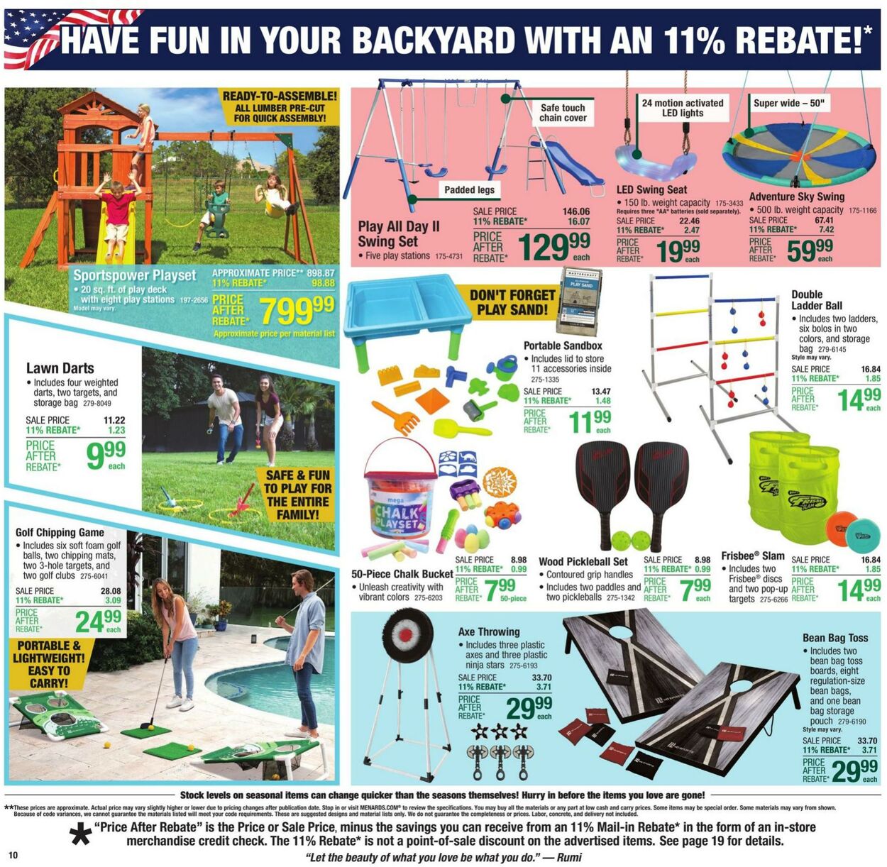 Weekly ad Menards 05/16/2024 - 05/27/2024