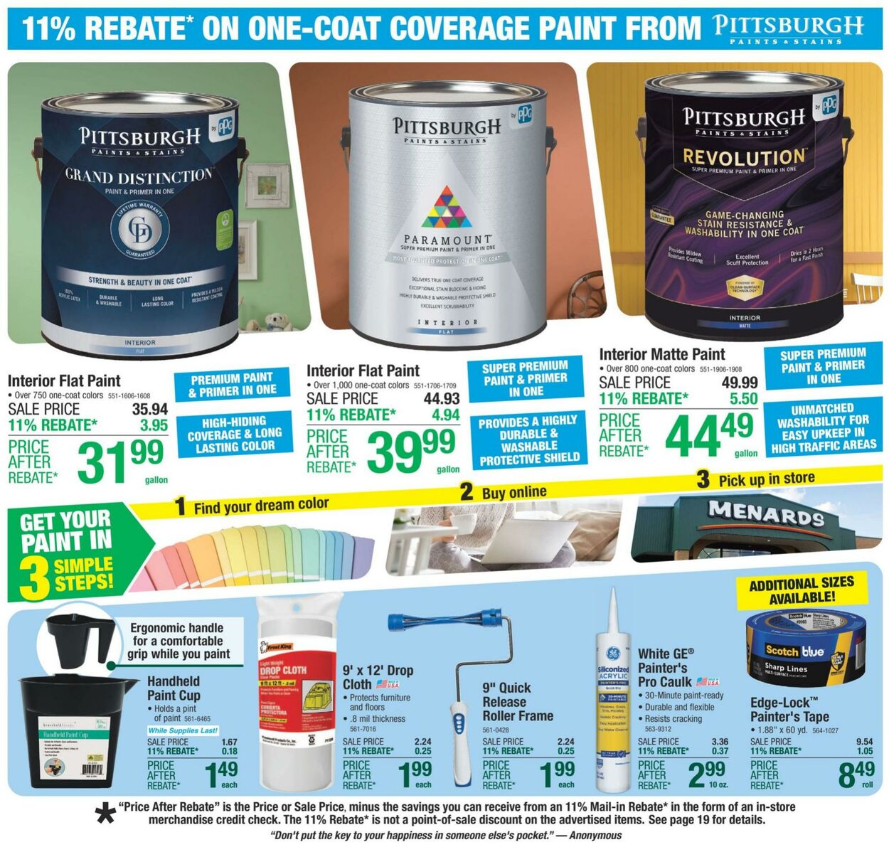 Weekly ad Menards 05/16/2024 - 05/27/2024