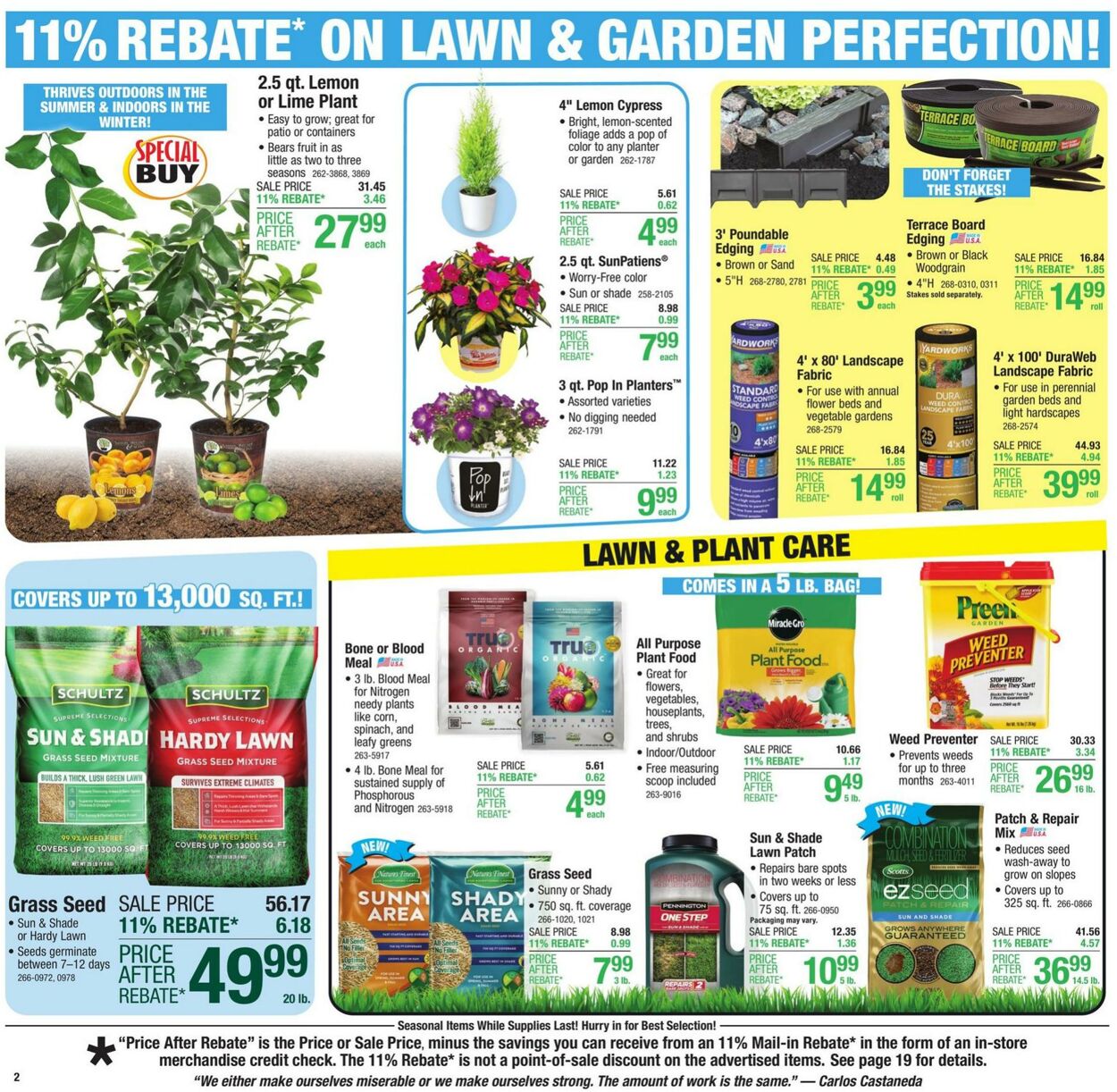 Weekly ad Menards 05/16/2024 - 05/27/2024