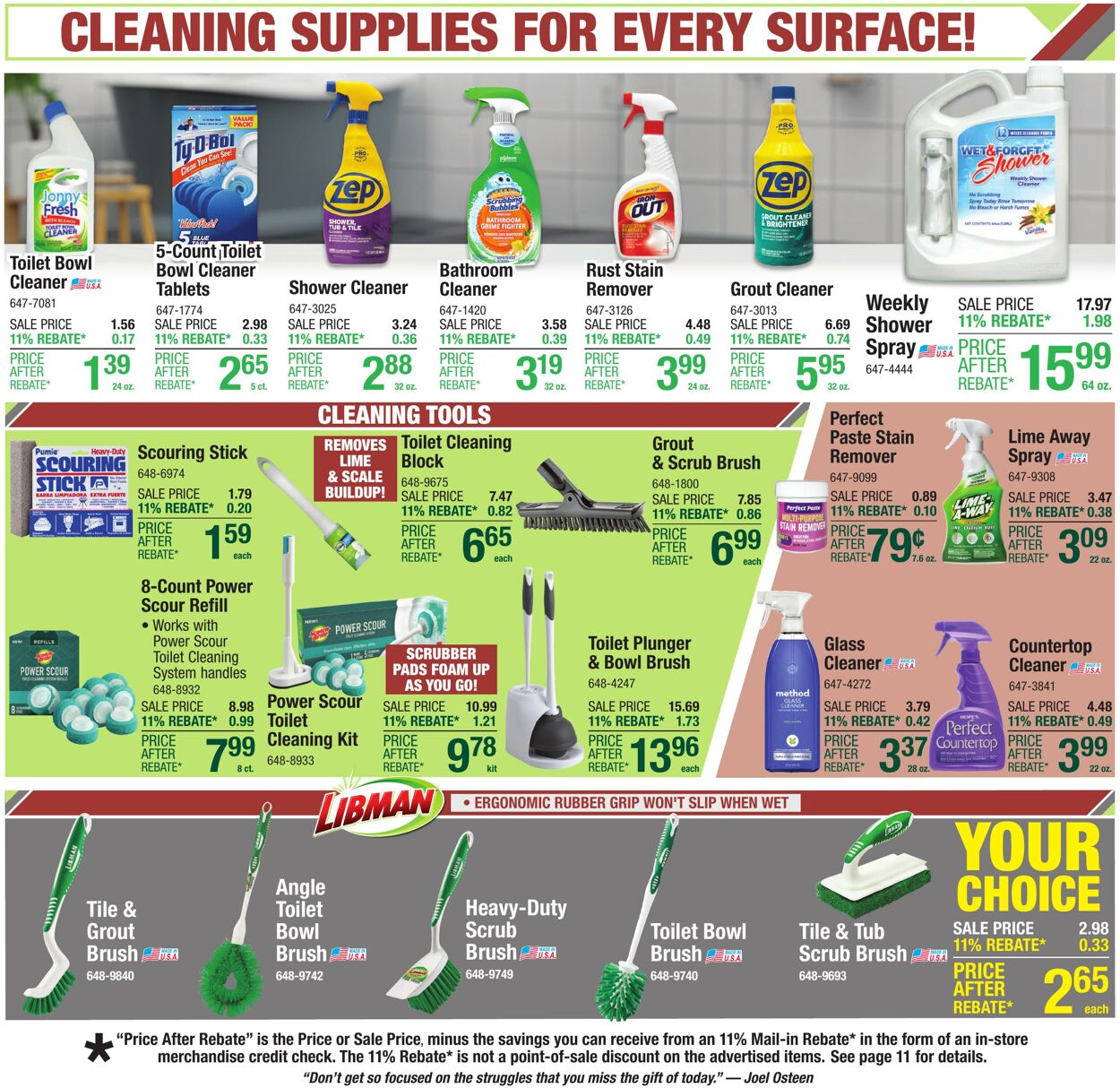 Weekly ad Menards 07/23/2025 - 08/03/2025