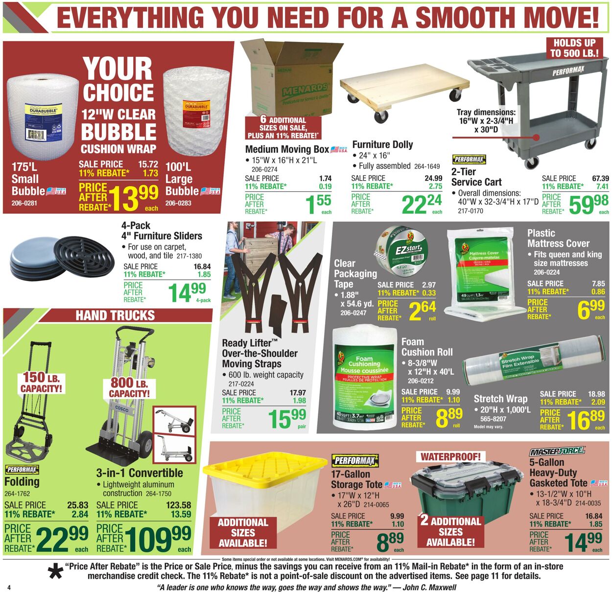 Weekly ad Menards 07/23/2025 - 08/03/2025