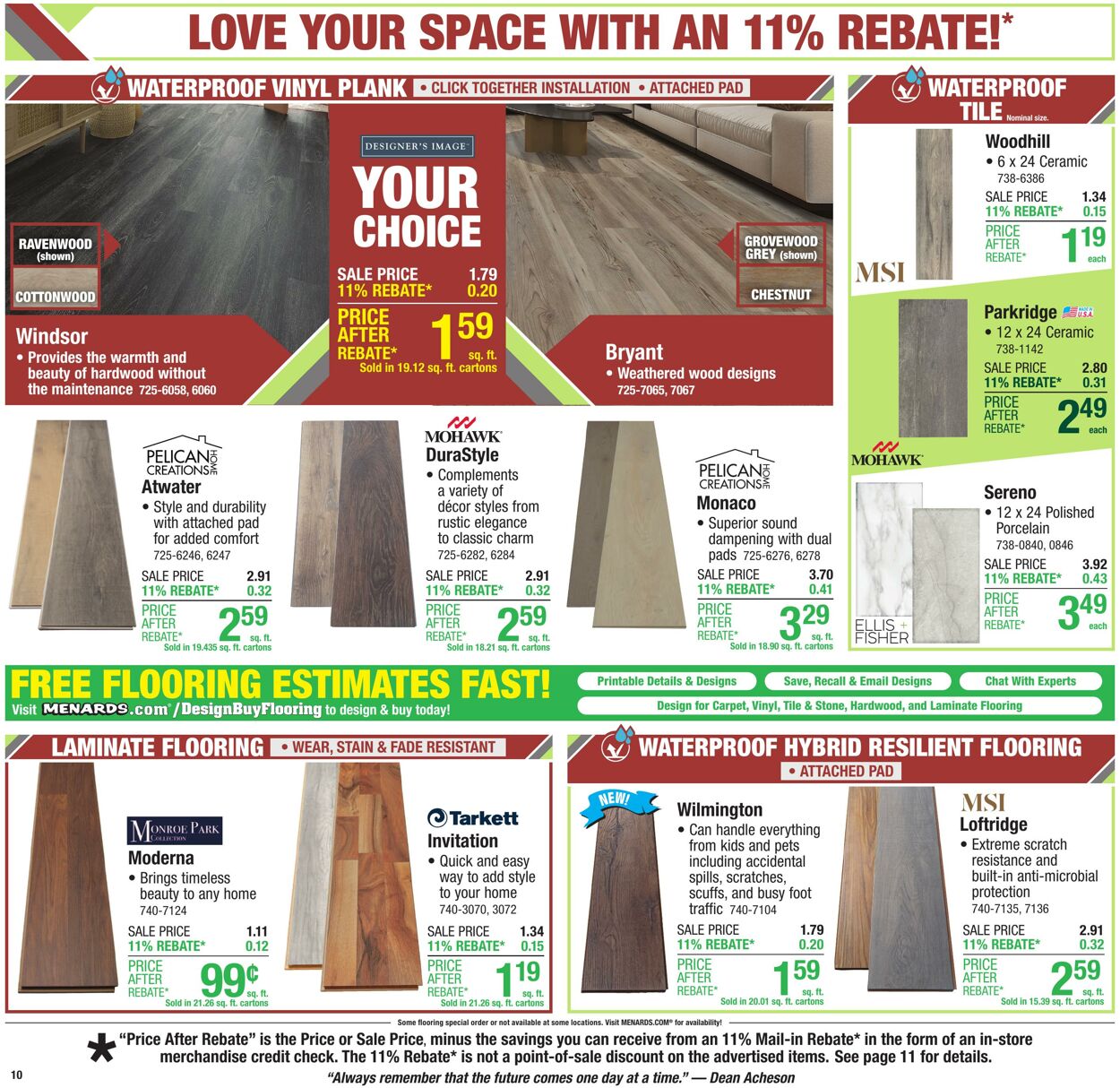 Weekly ad Menards 07/23/2025 - 08/03/2025