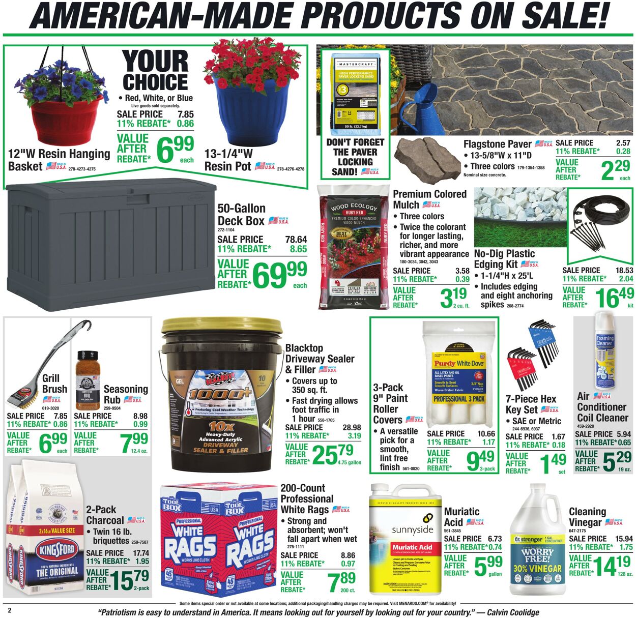 Weekly ad Menards 06/03/2026 - 06/14/2026