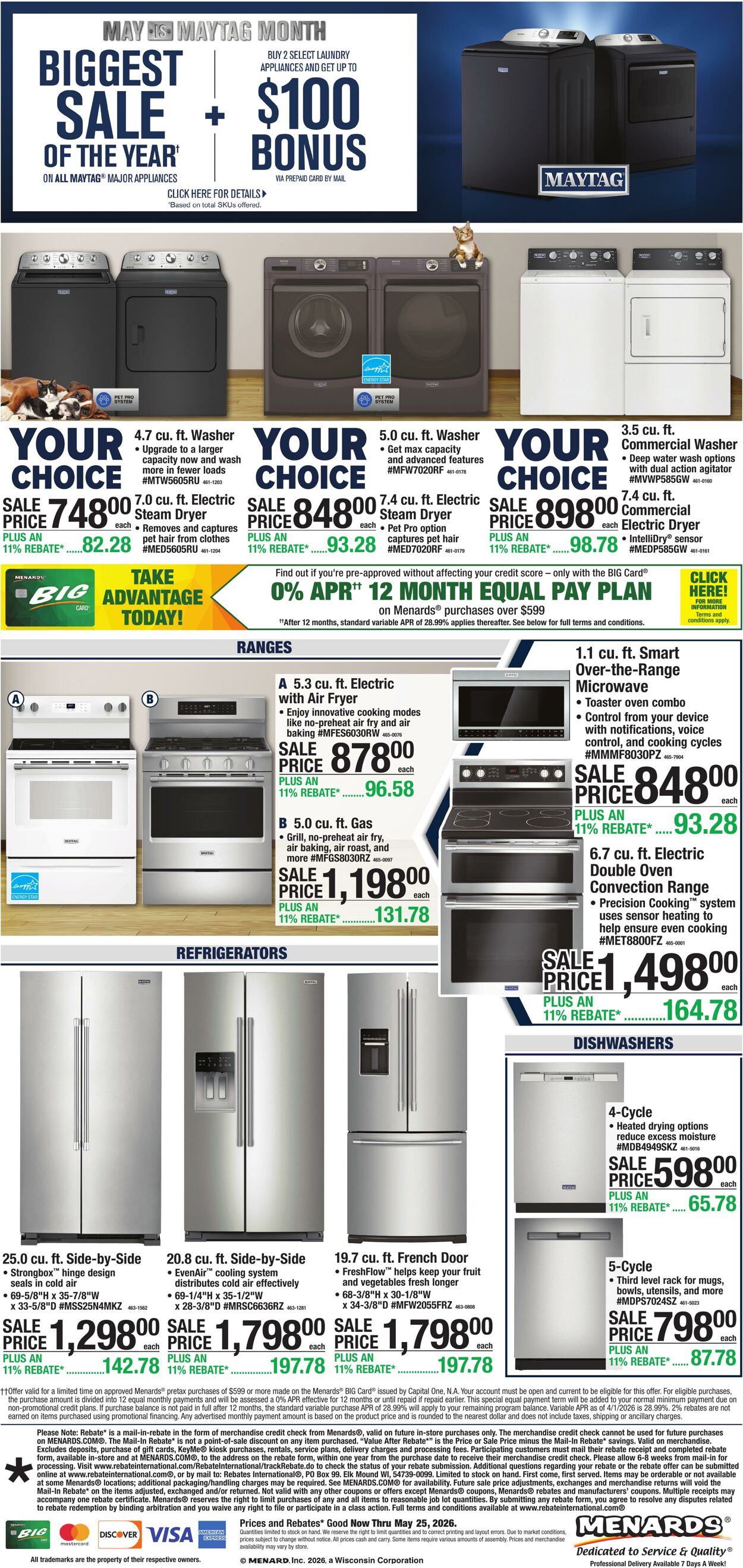 Weekly ad Menards 05/13/2026 - 05/25/2026