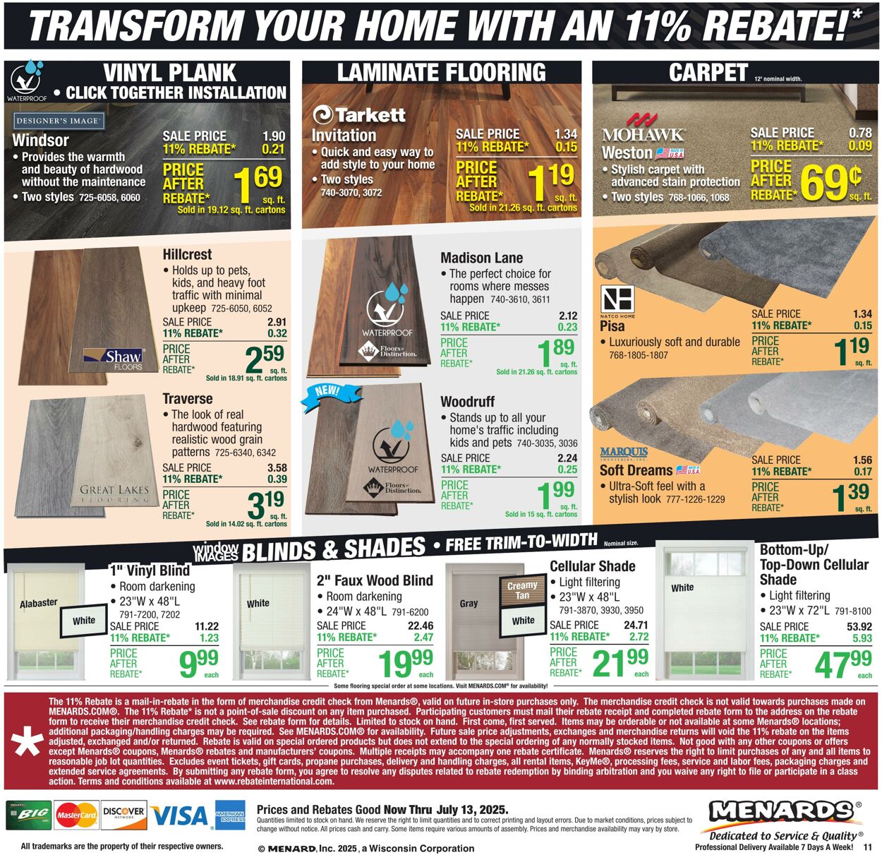 Weekly ad Menards 07/02/2025 - 07/13/2025