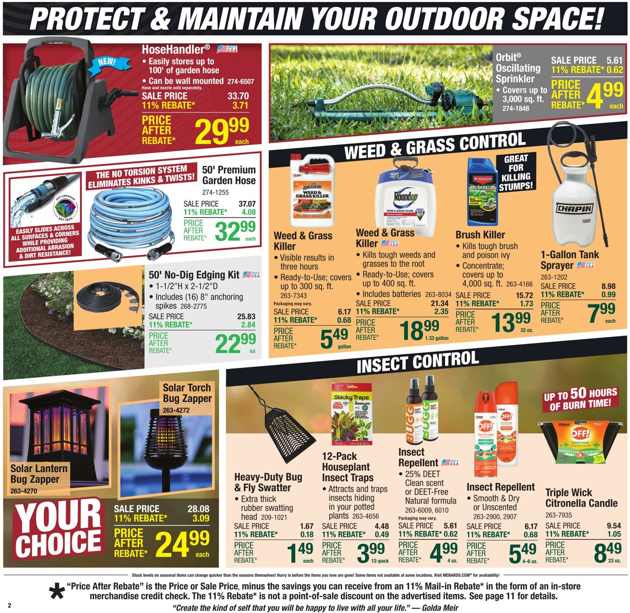 Weekly ad Menards 07/02/2025 - 07/13/2025