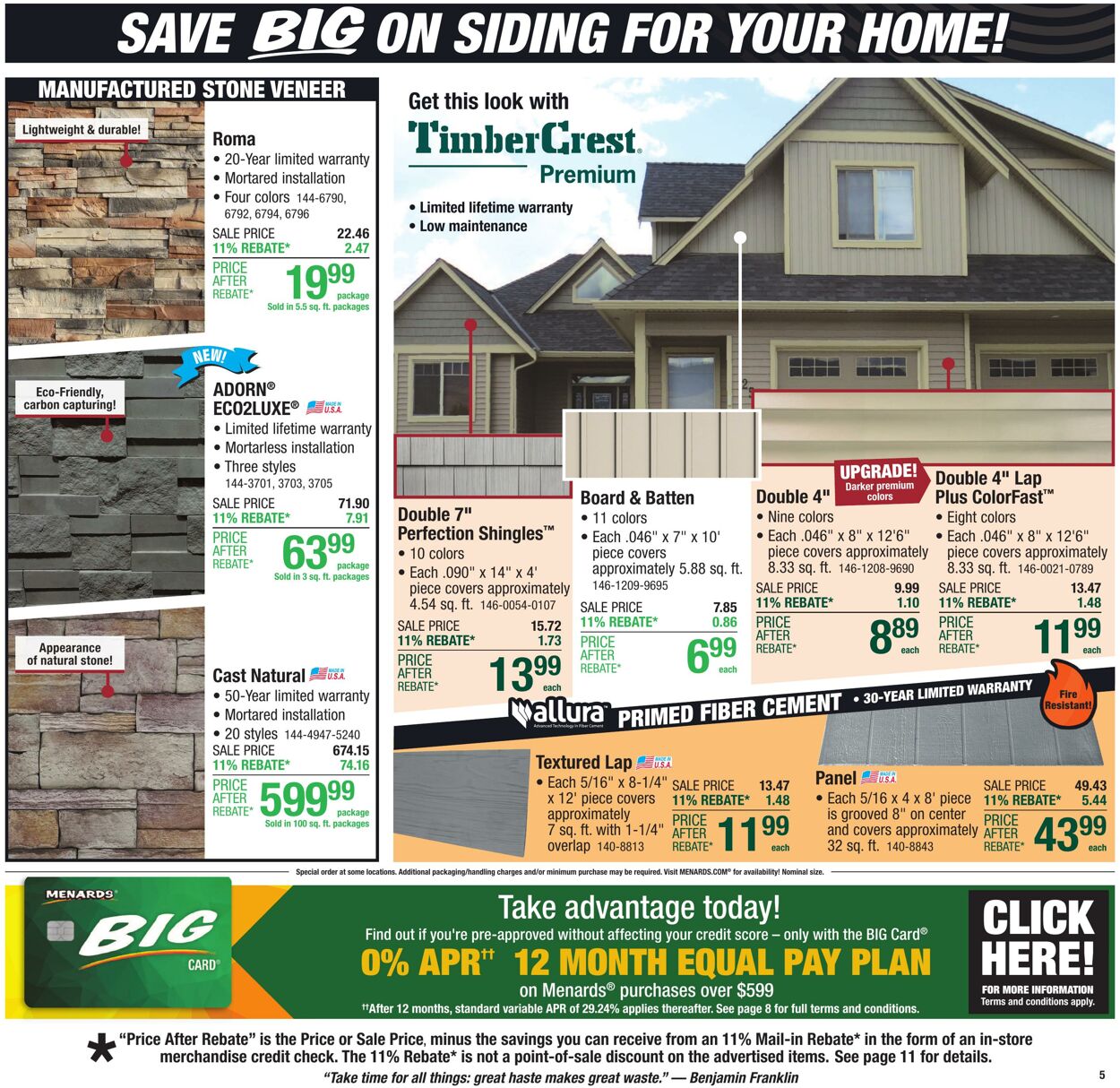 Weekly ad Menards 07/02/2025 - 07/13/2025