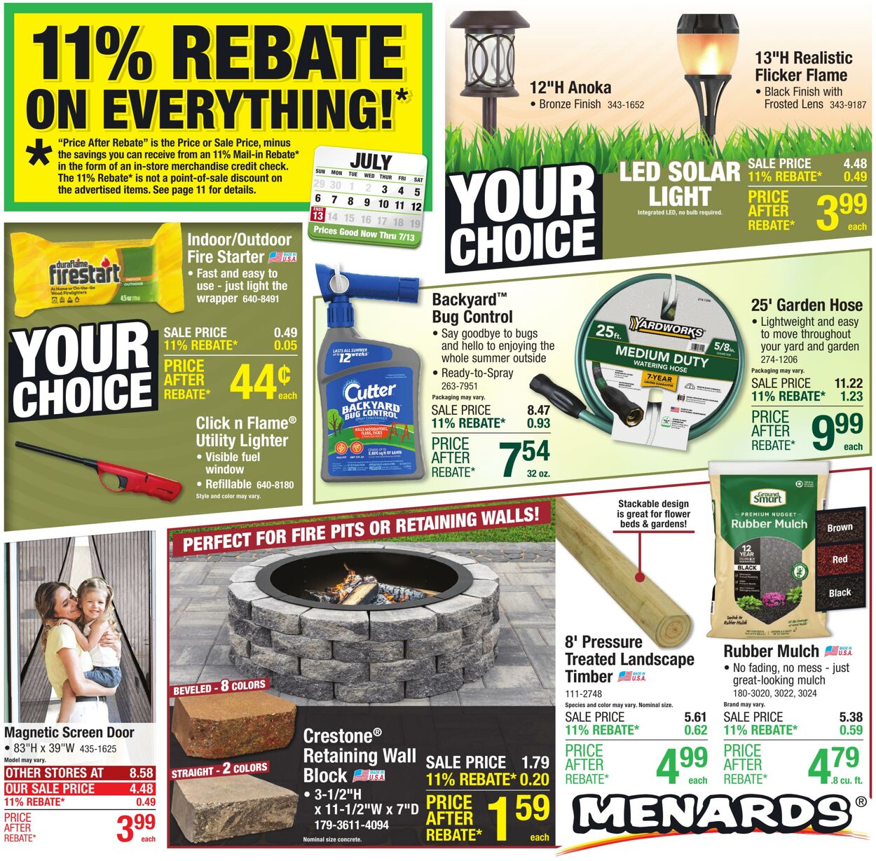 Weekly ad Menards 07/02/2025 - 07/13/2025