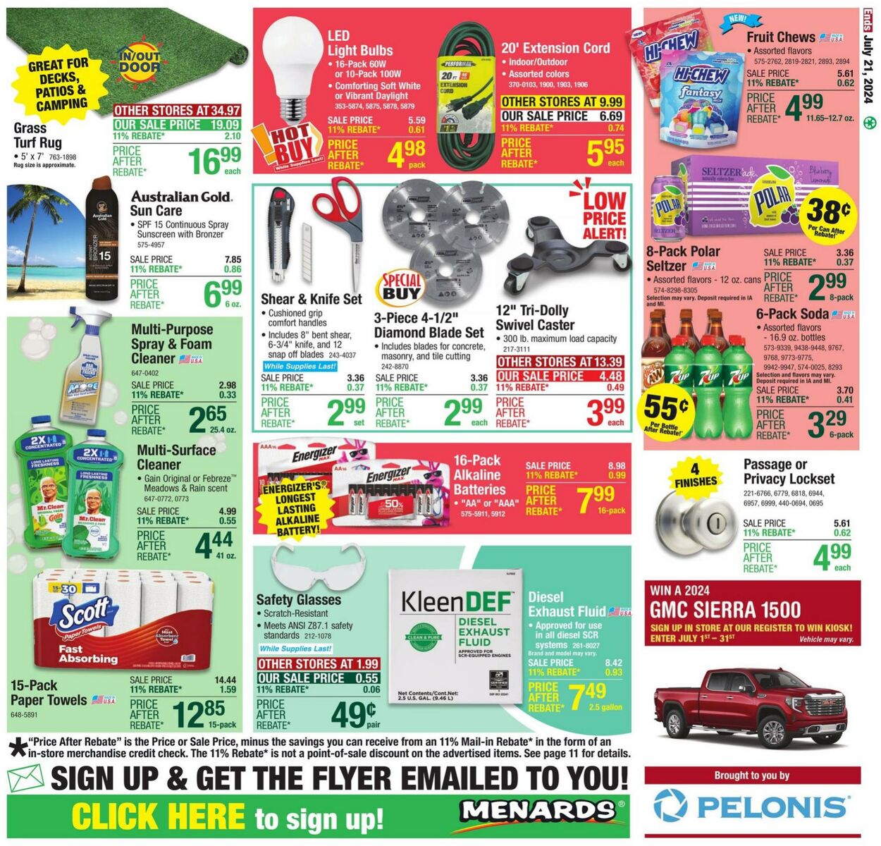 Weekly ad Menards 07/10/2024 - 07/21/2024