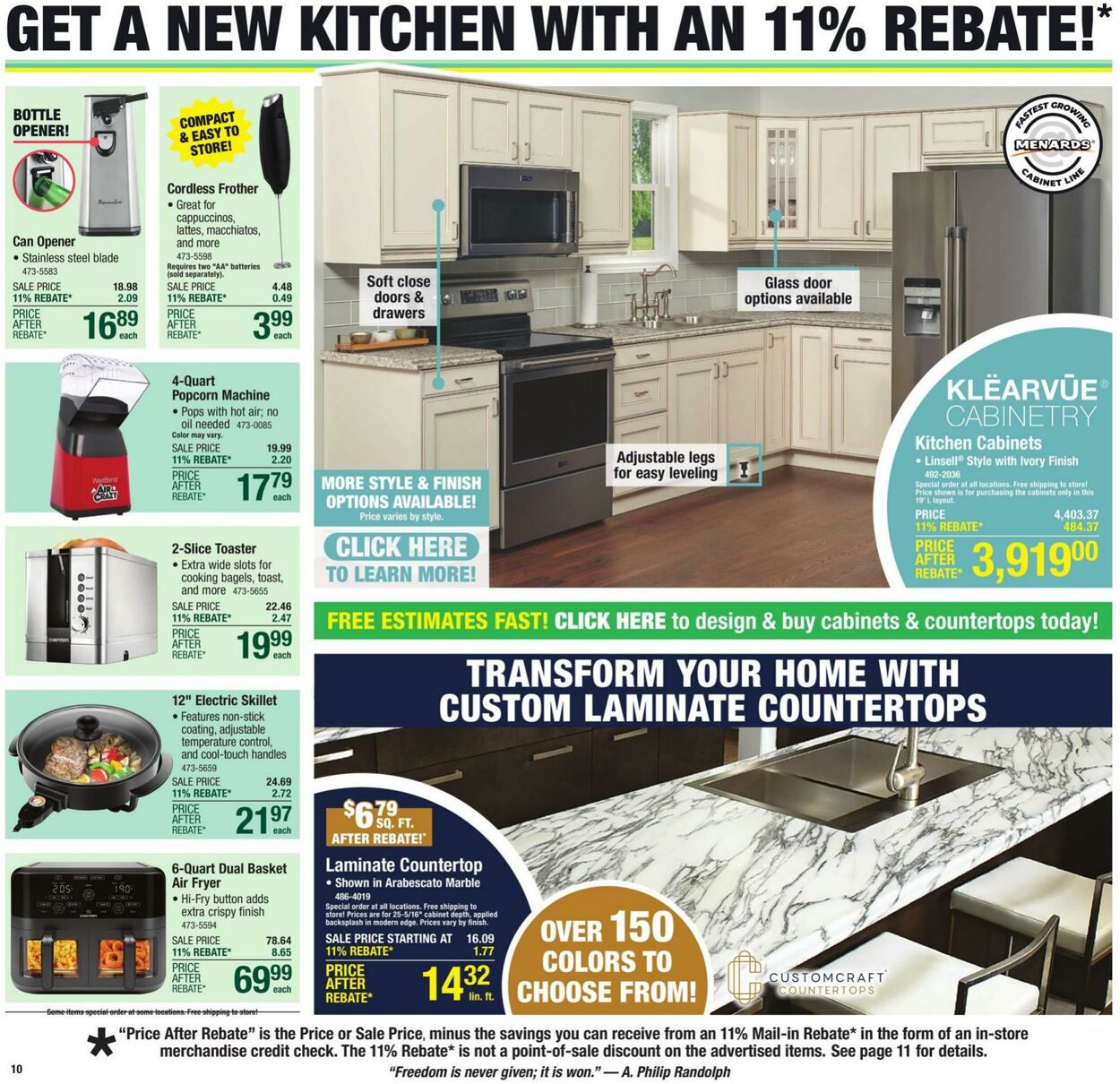 Weekly ad Menards 07/10/2024 - 07/21/2024