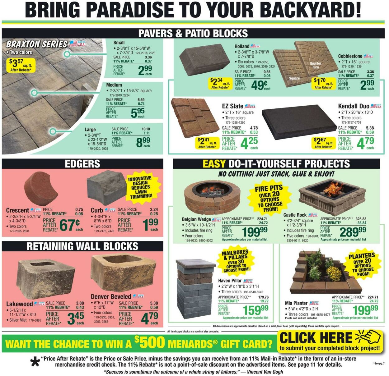 Weekly ad Menards 07/10/2024 - 07/21/2024