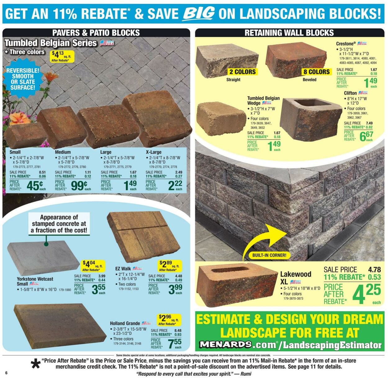 Weekly ad Menards 07/17/2024 - 07/28/2024