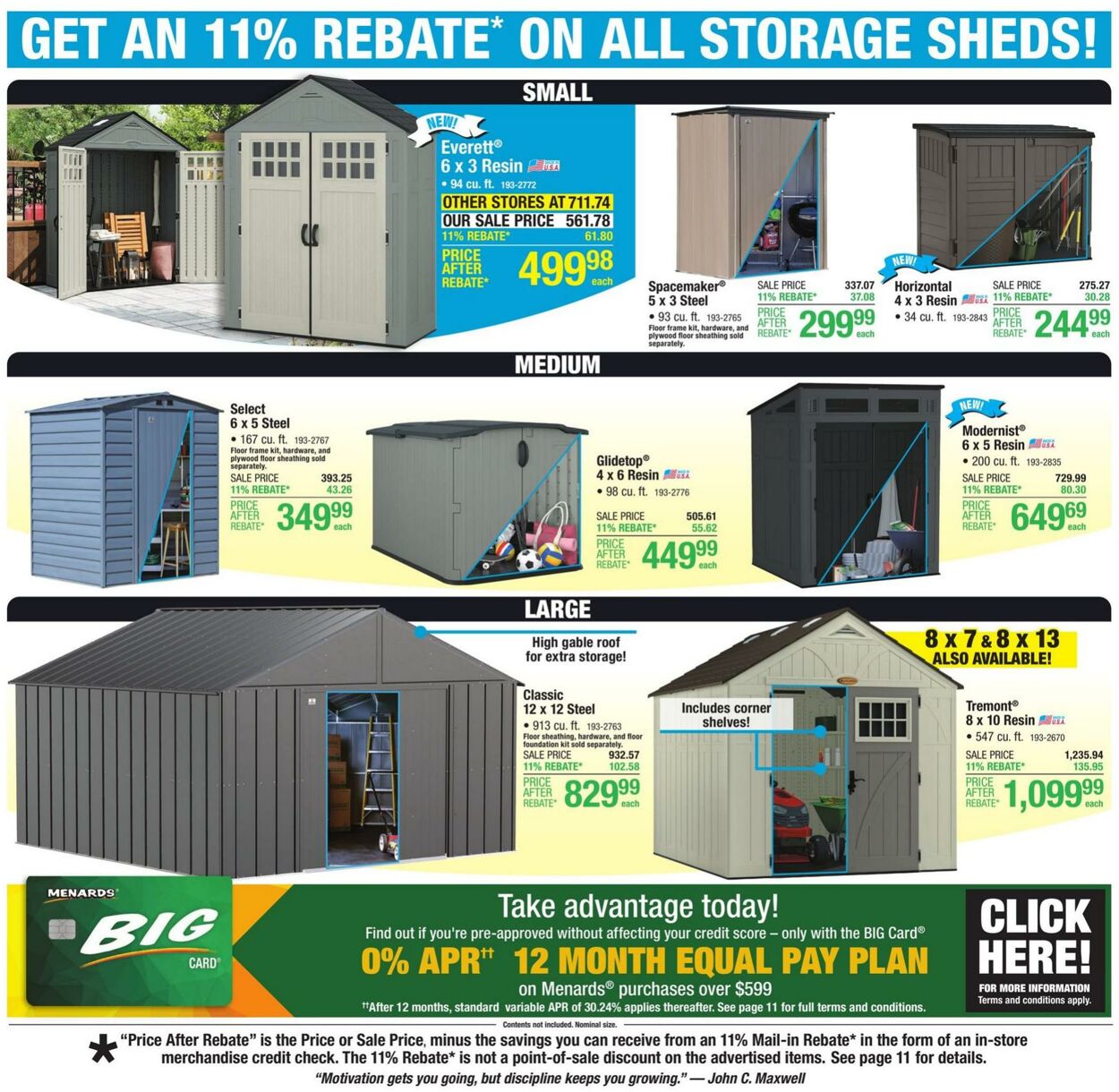 Weekly ad Menards 07/17/2024 - 07/28/2024