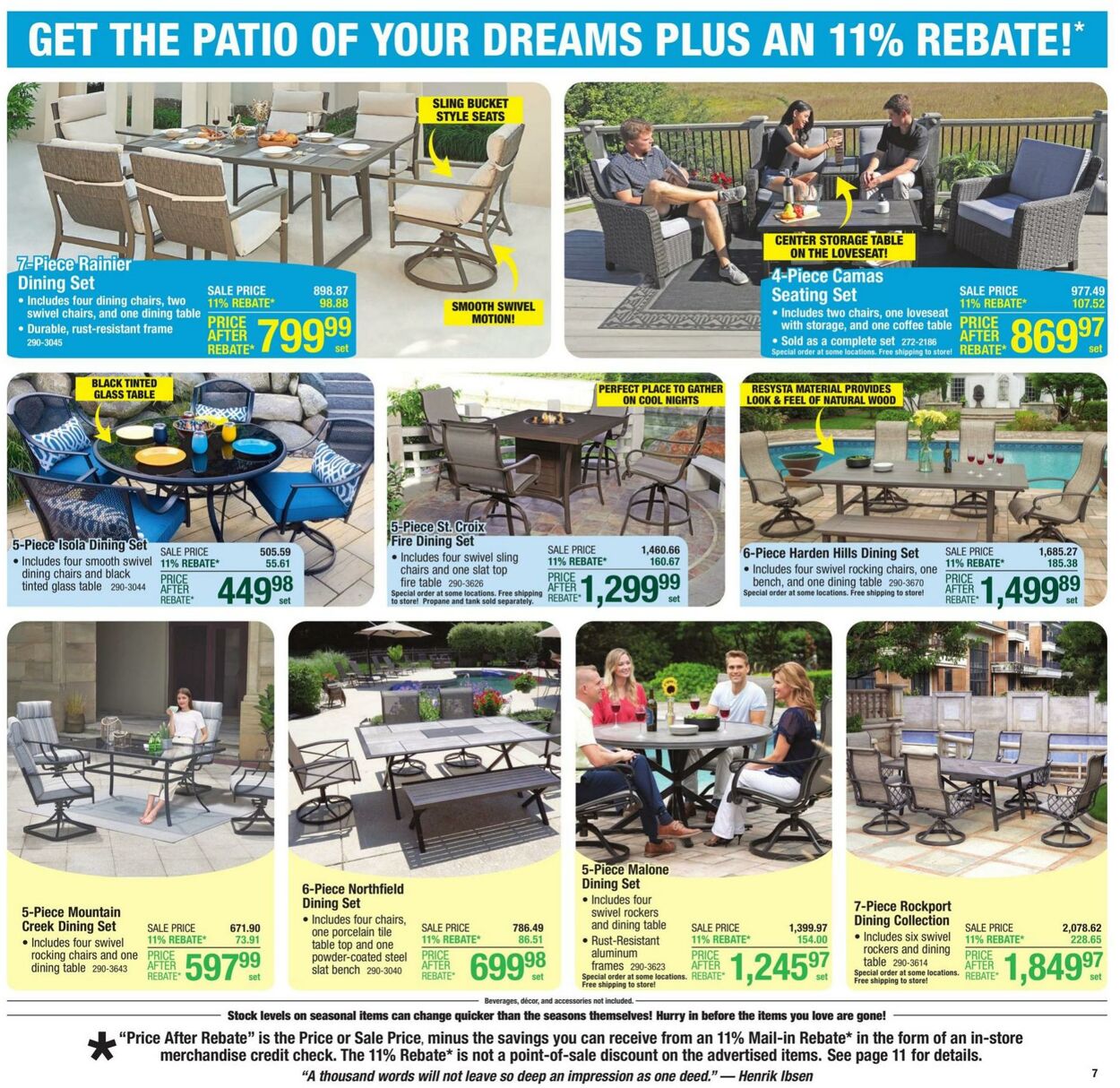 Weekly ad Menards 07/17/2024 - 07/28/2024