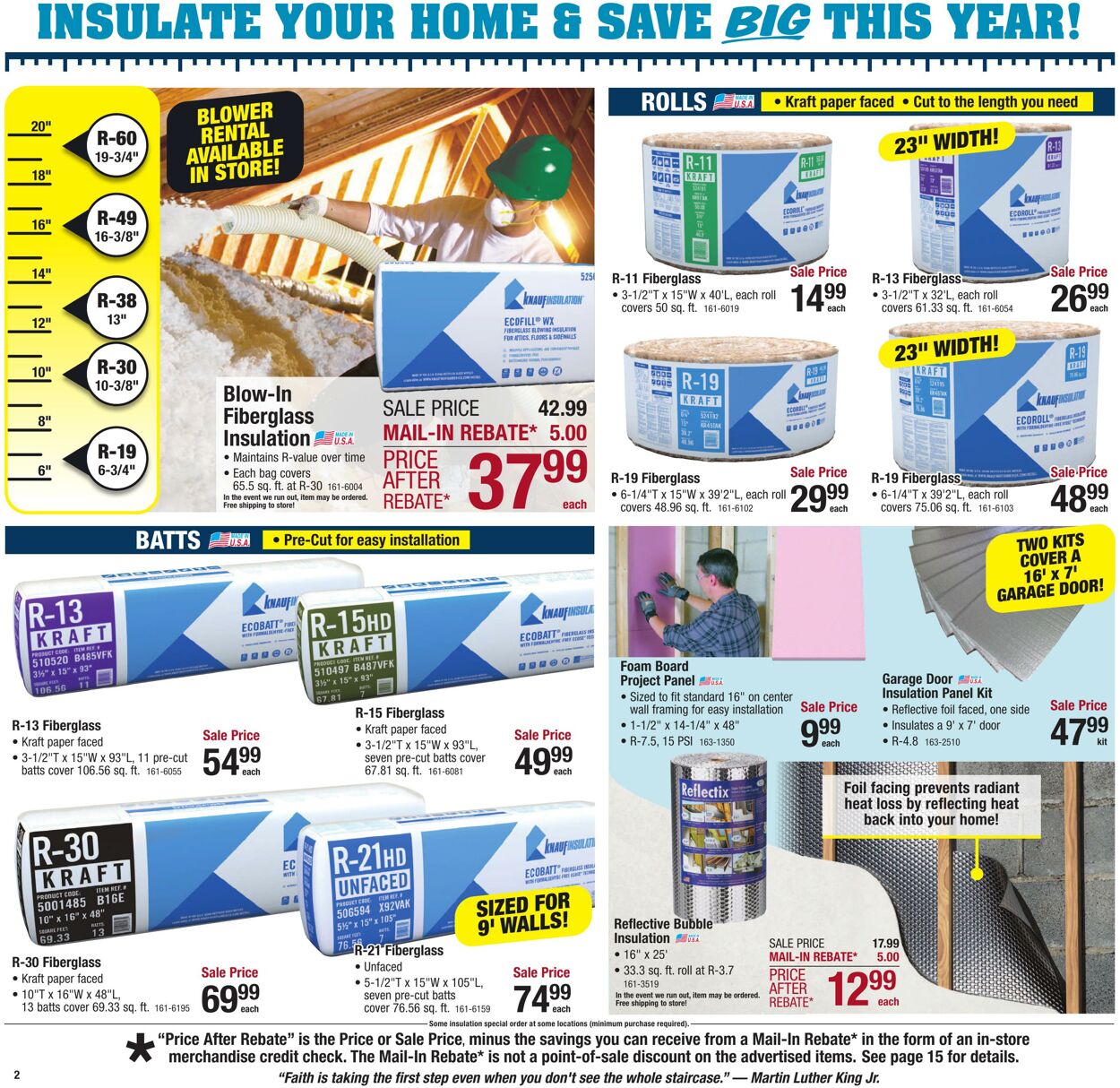 Weekly ad Menards 01/13/2025 - 01/26/2025