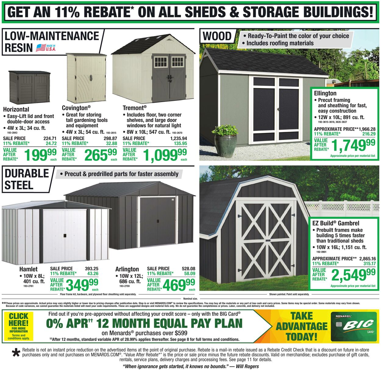 Weekly ad Menards 05/27/2026 - 06/07/2026
