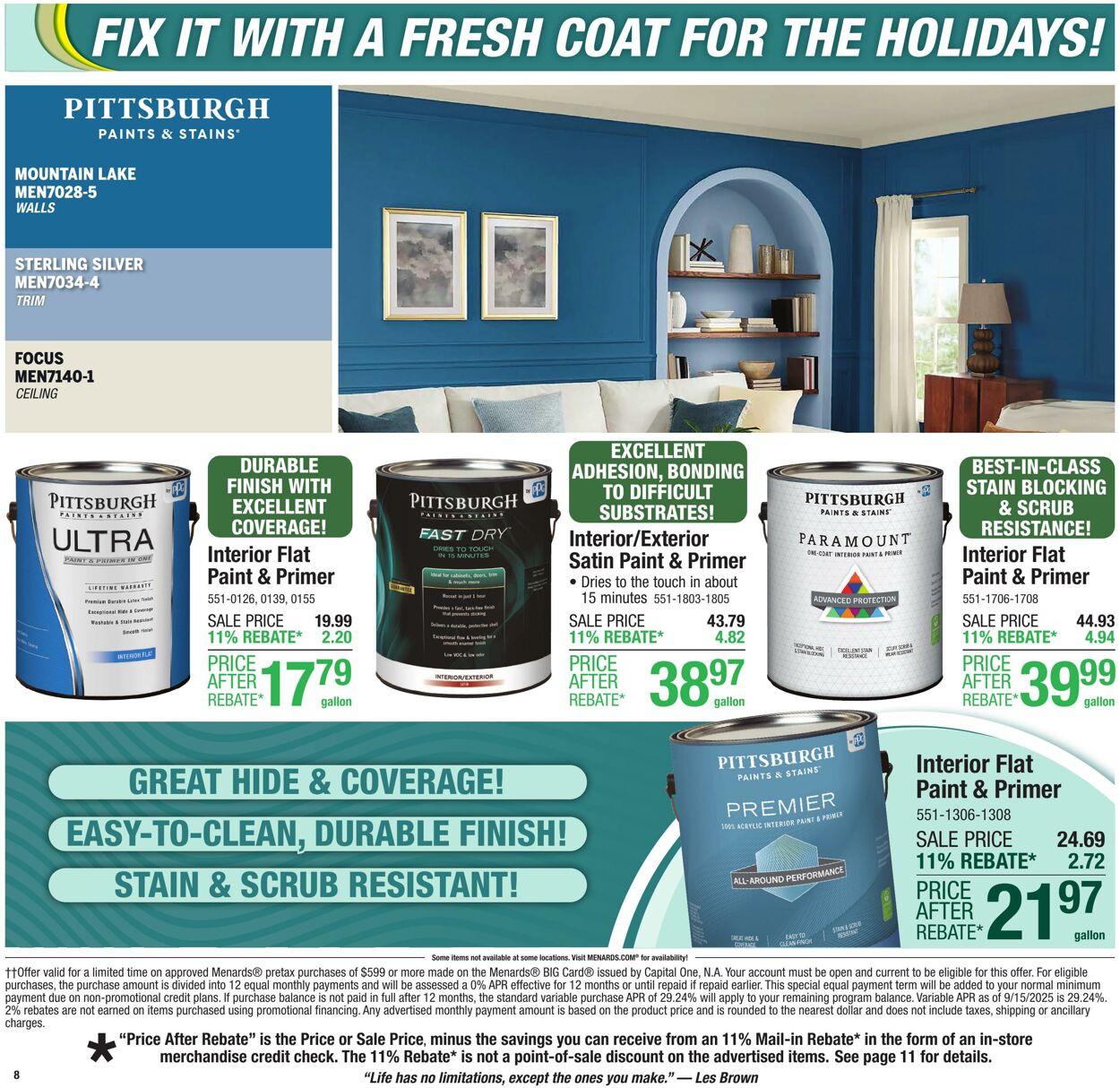 Weekly ad Menards 11/05/2025 - 11/16/2025