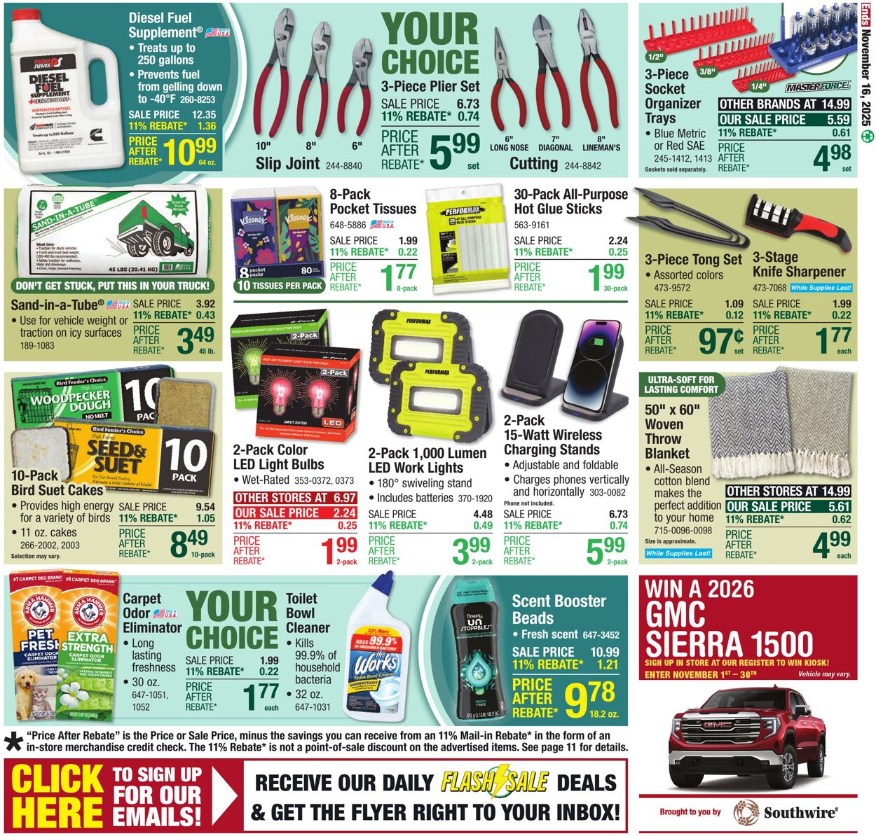Weekly ad Menards 11/05/2025 - 11/16/2025