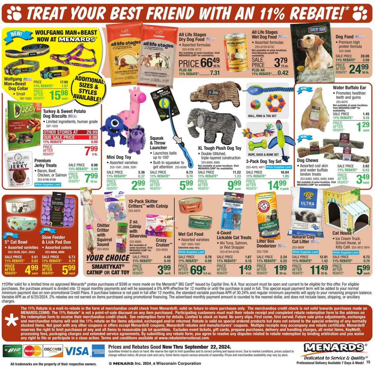 Weekly ad Menards 09/11/2024 - 09/22/2024