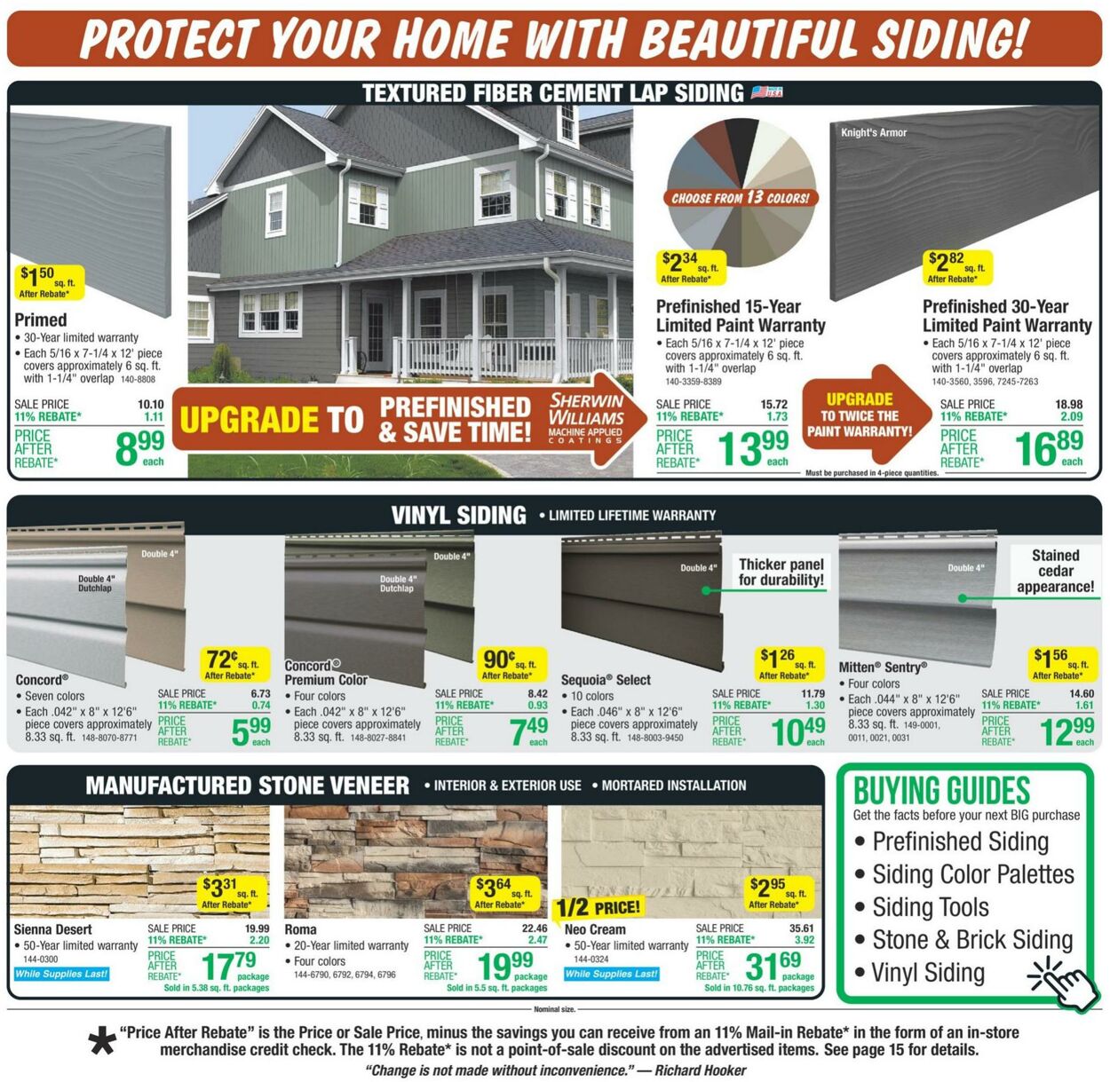 Weekly ad Menards 09/11/2024 - 09/22/2024