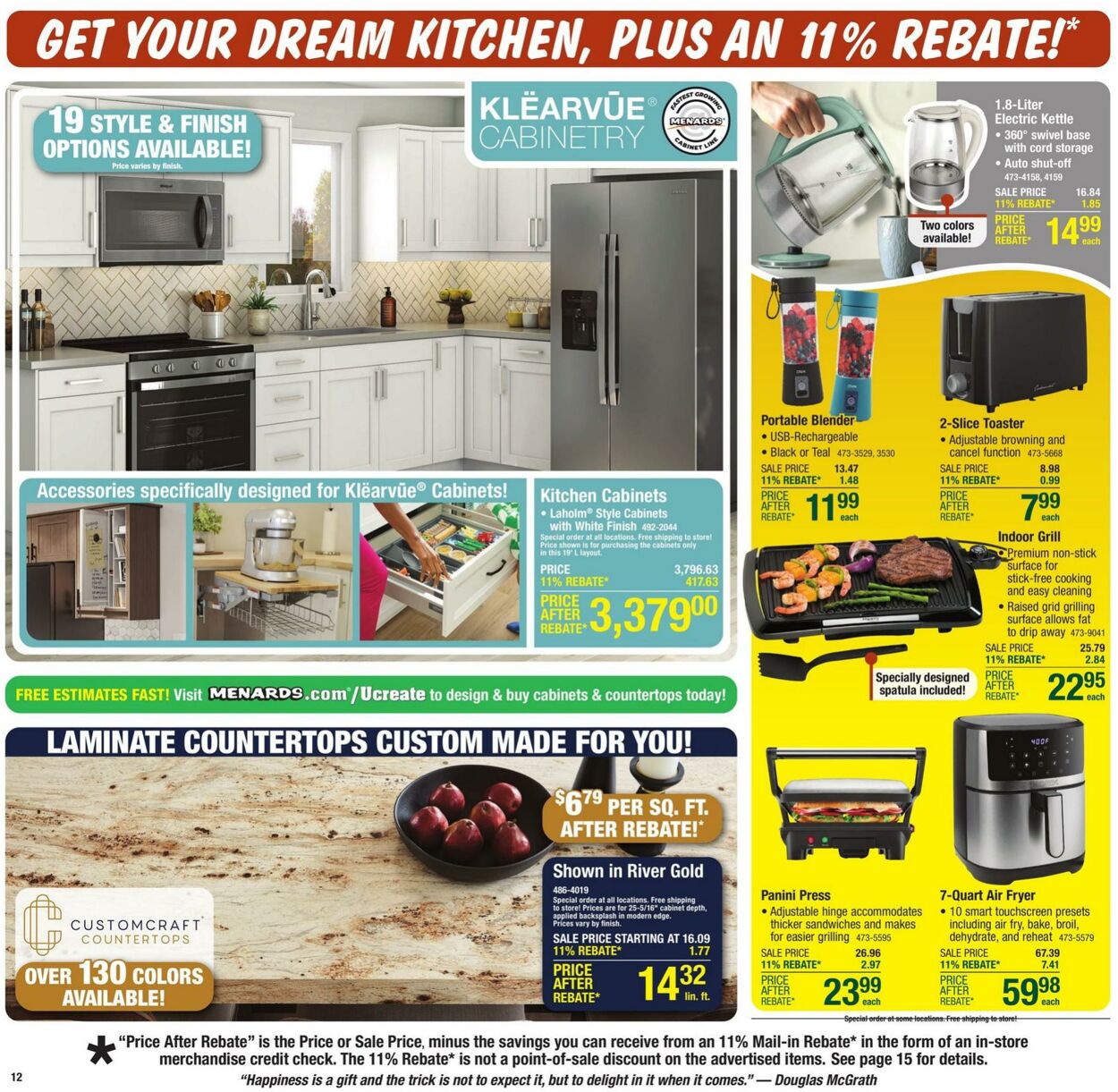 Weekly ad Menards 09/11/2024 - 09/22/2024