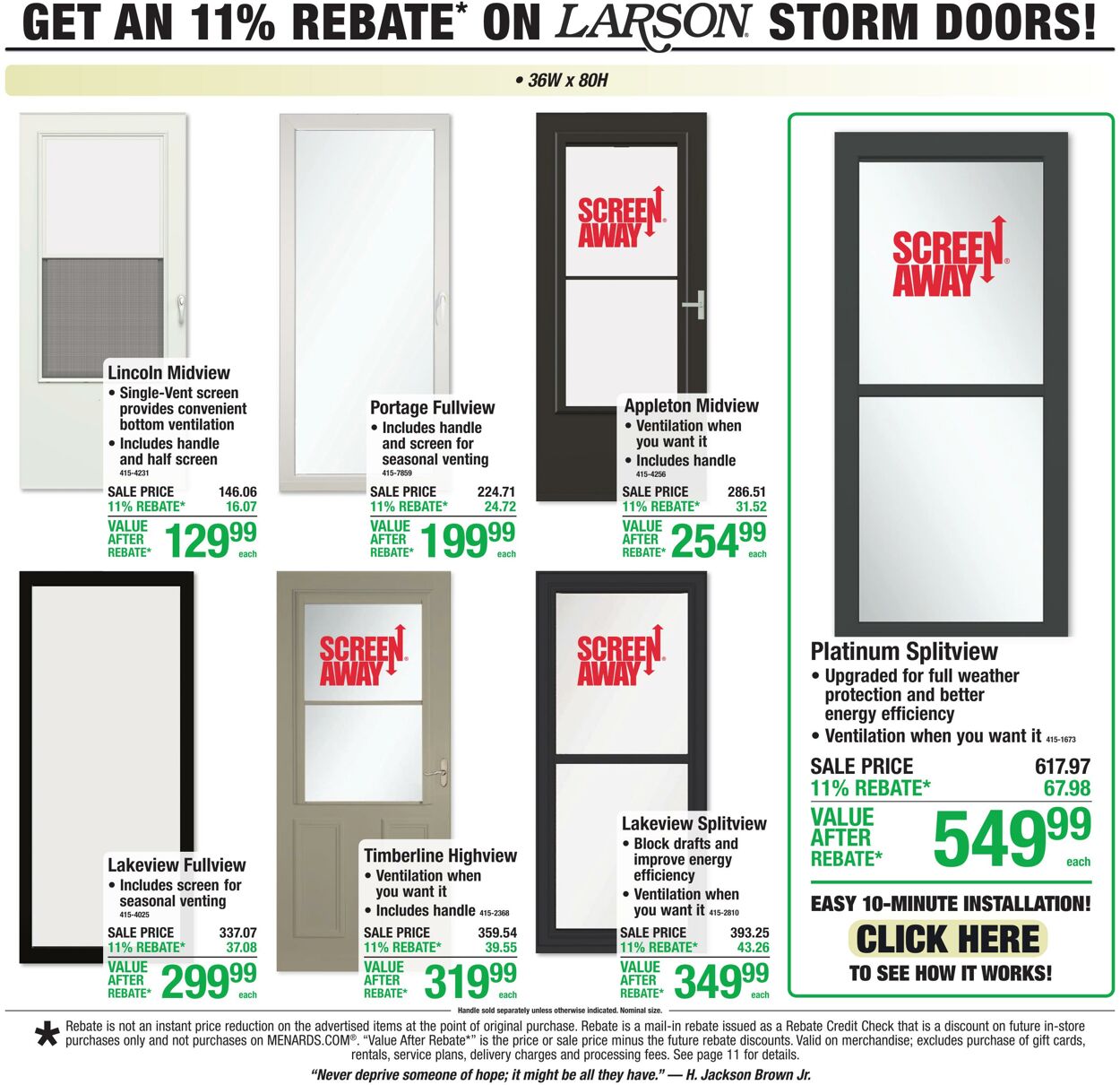 Weekly ad Menards 07/01/2026 - 07/12/2026