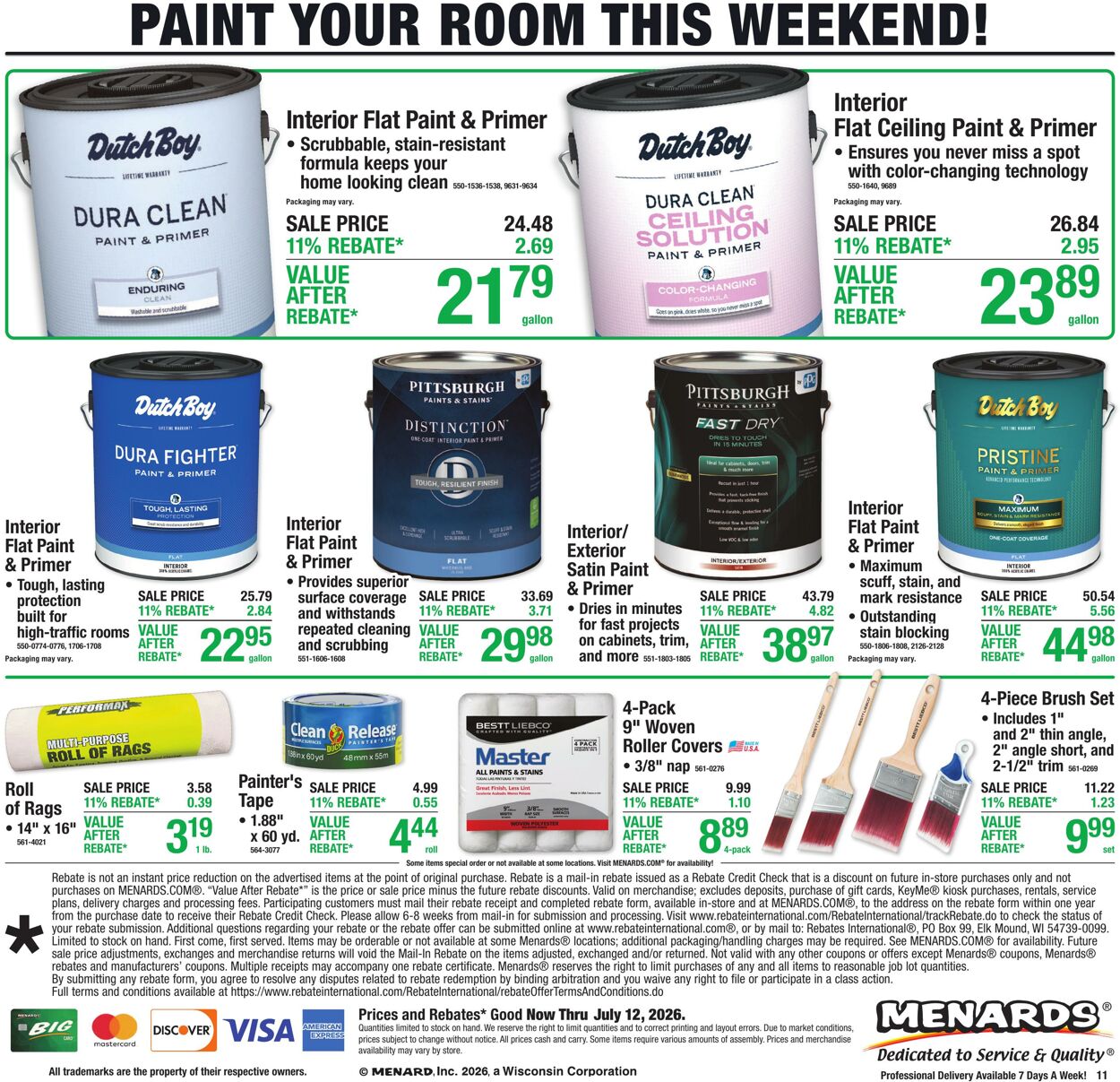 Weekly ad Menards 07/01/2026 - 07/12/2026