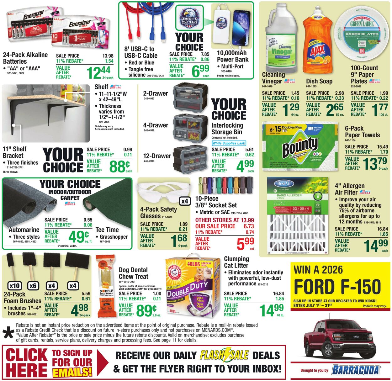 Weekly ad Menards 07/01/2026 - 07/12/2026