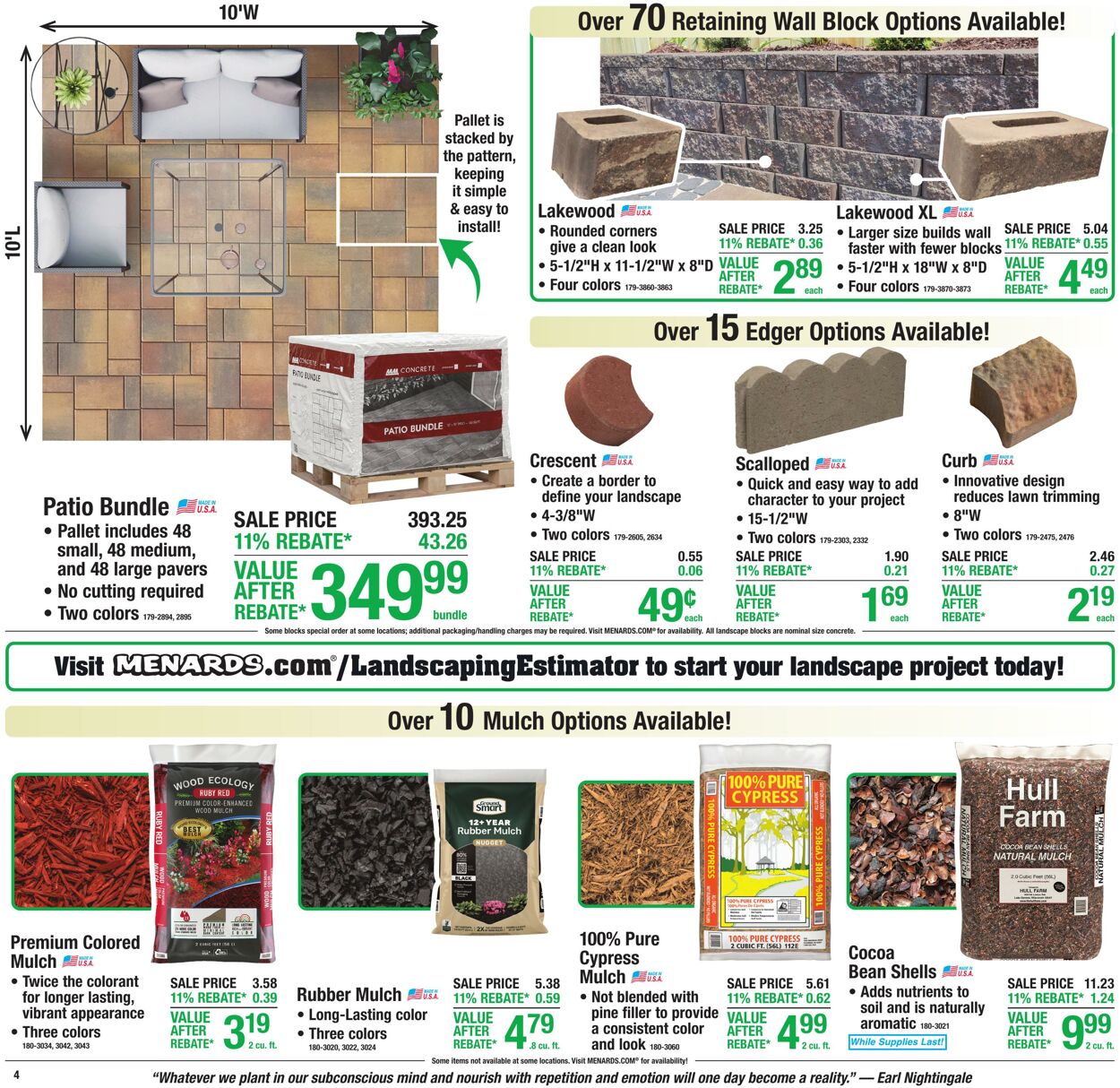 Weekly ad Menards 07/01/2026 - 07/12/2026