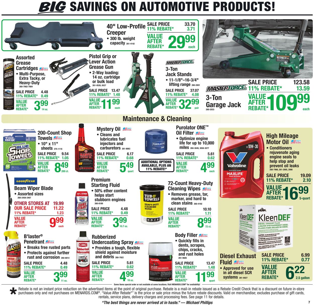 Weekly ad Menards 07/01/2026 - 07/12/2026
