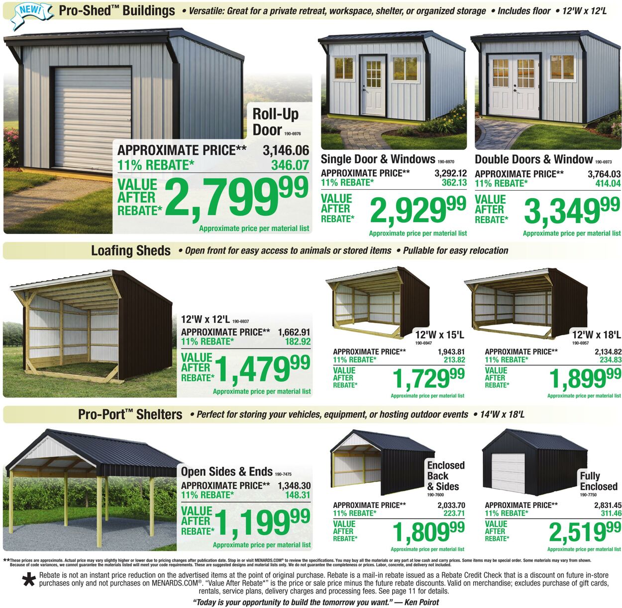 Weekly ad Menards 07/01/2026 - 07/12/2026