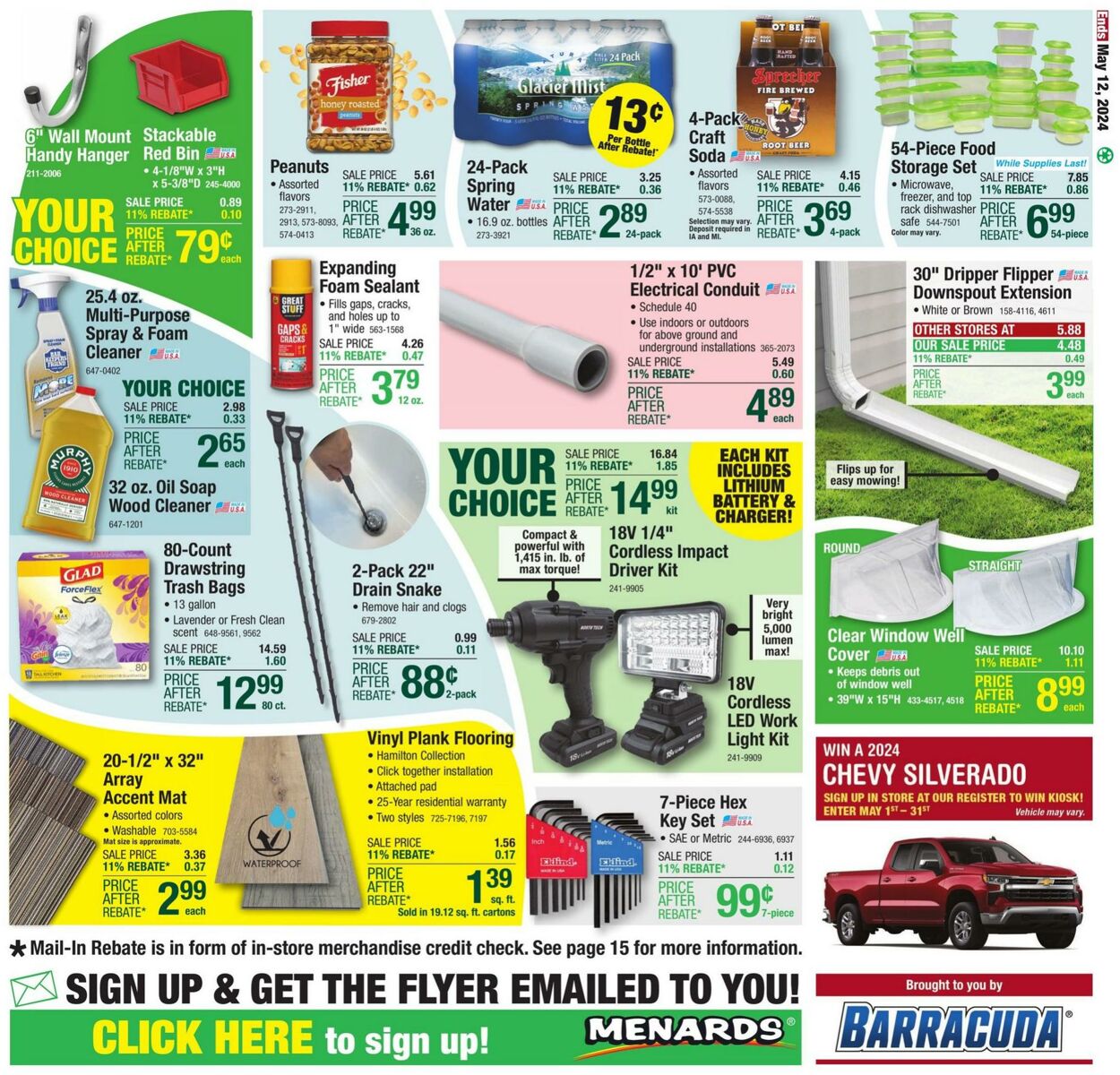 Weekly ad Menards 05/02/2024 - 05/12/2024