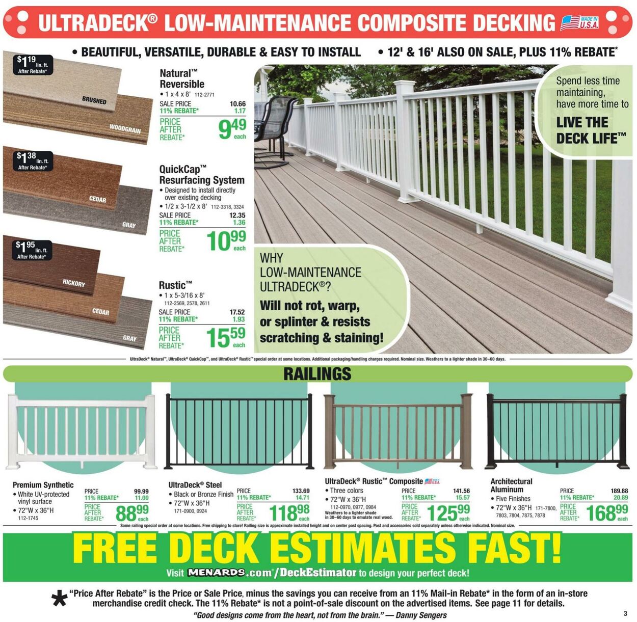 Weekly ad Menards 08/14/2024 - 08/25/2024