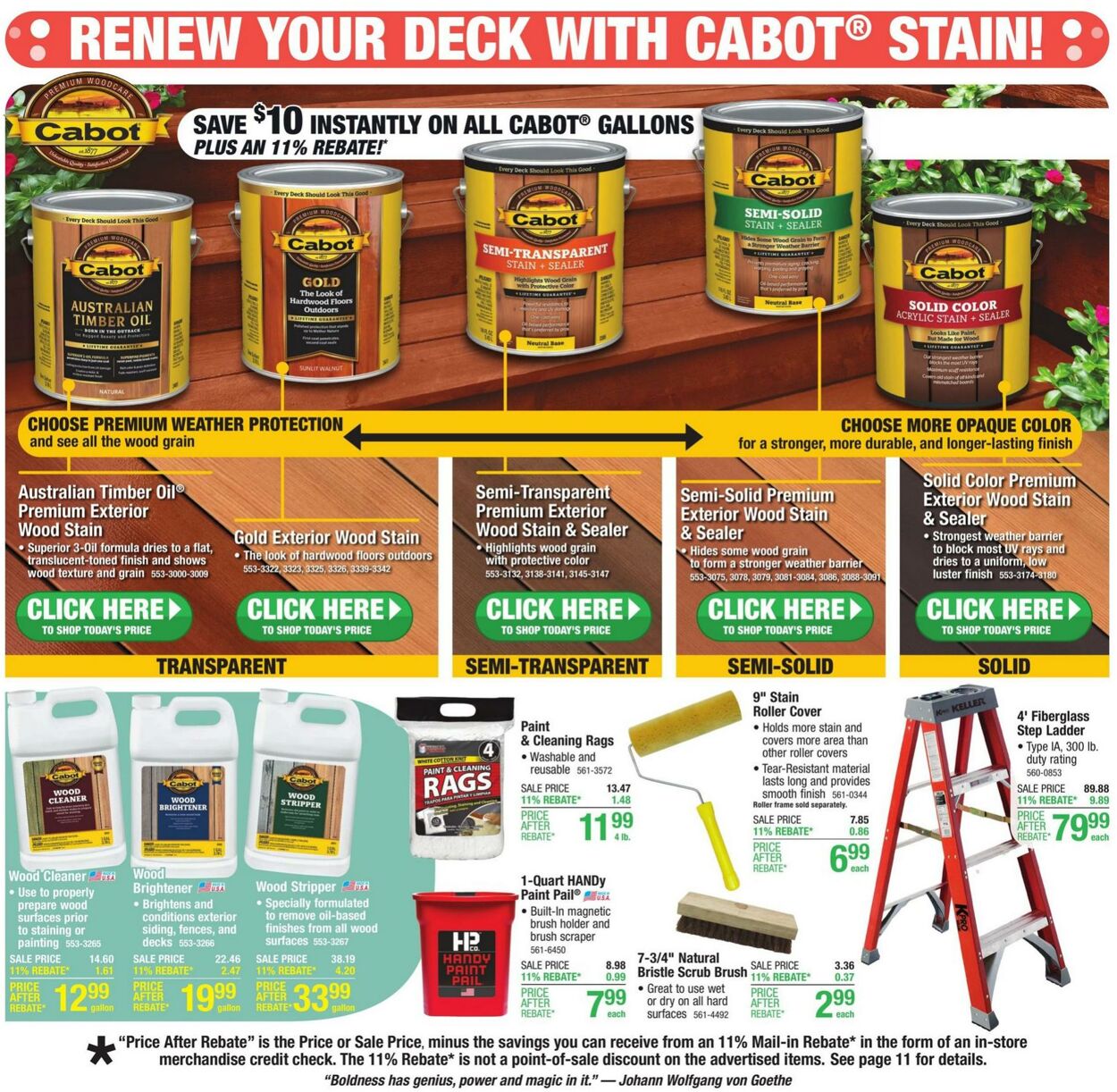 Weekly ad Menards 08/14/2024 - 08/25/2024