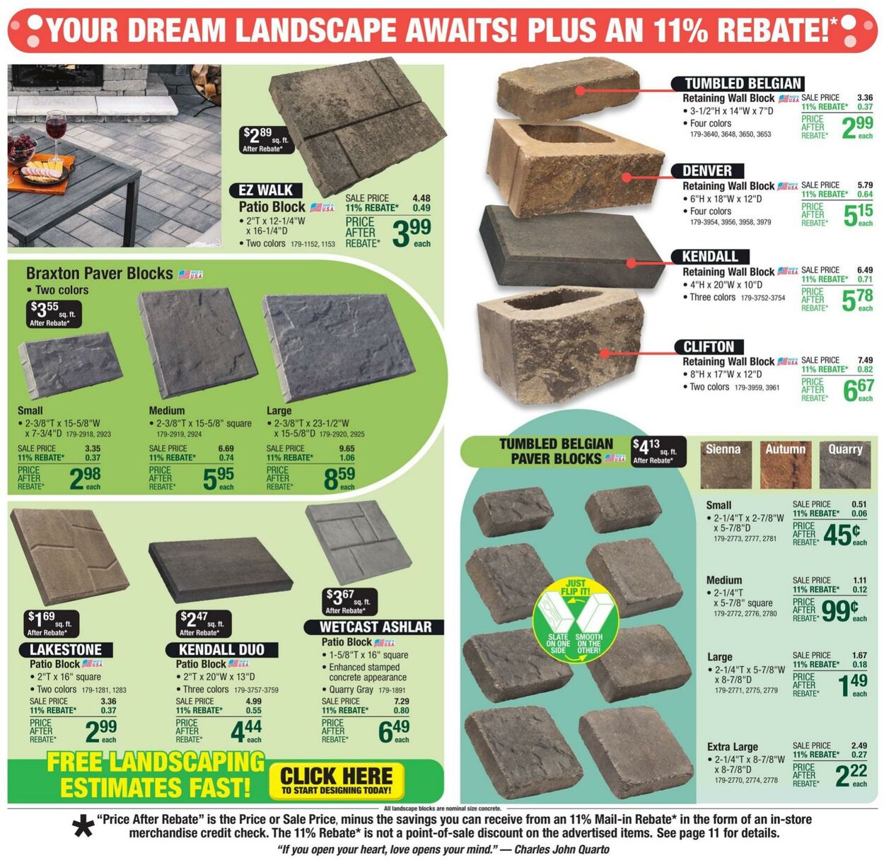 Weekly ad Menards 08/14/2024 - 08/25/2024