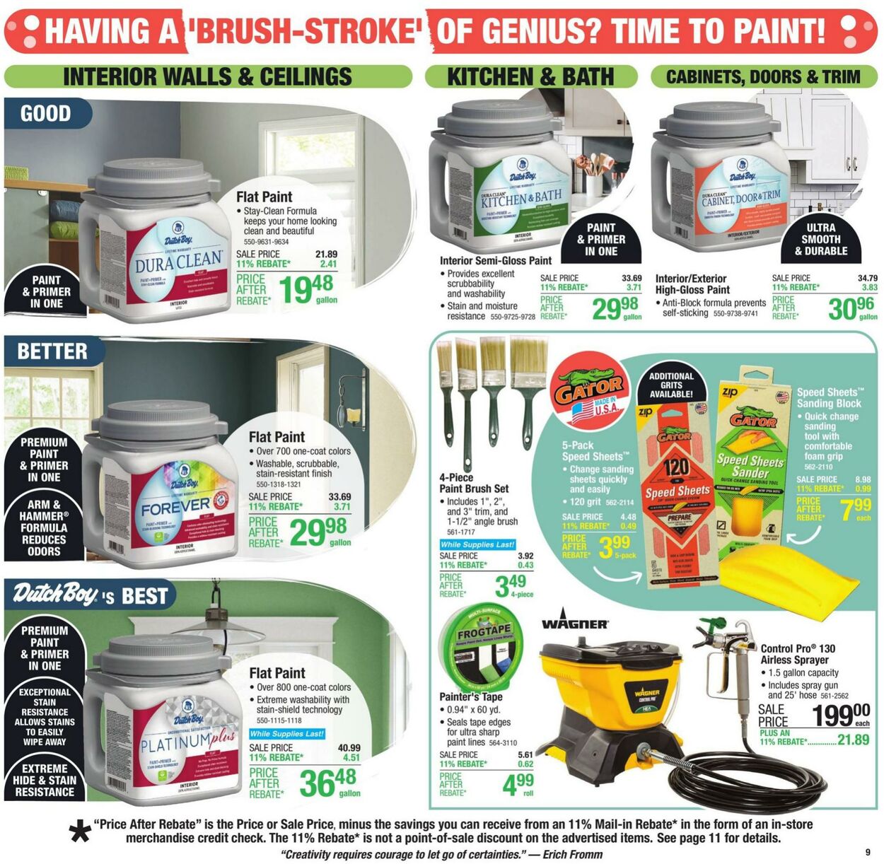 Weekly ad Menards 08/14/2024 - 08/25/2024