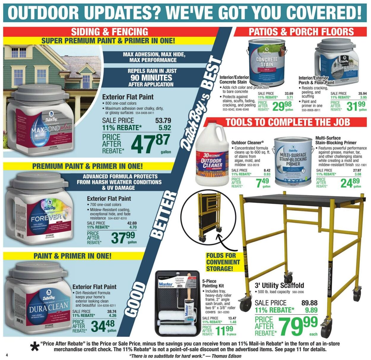 Weekly ad Menards 08/07/2024 - 08/18/2024