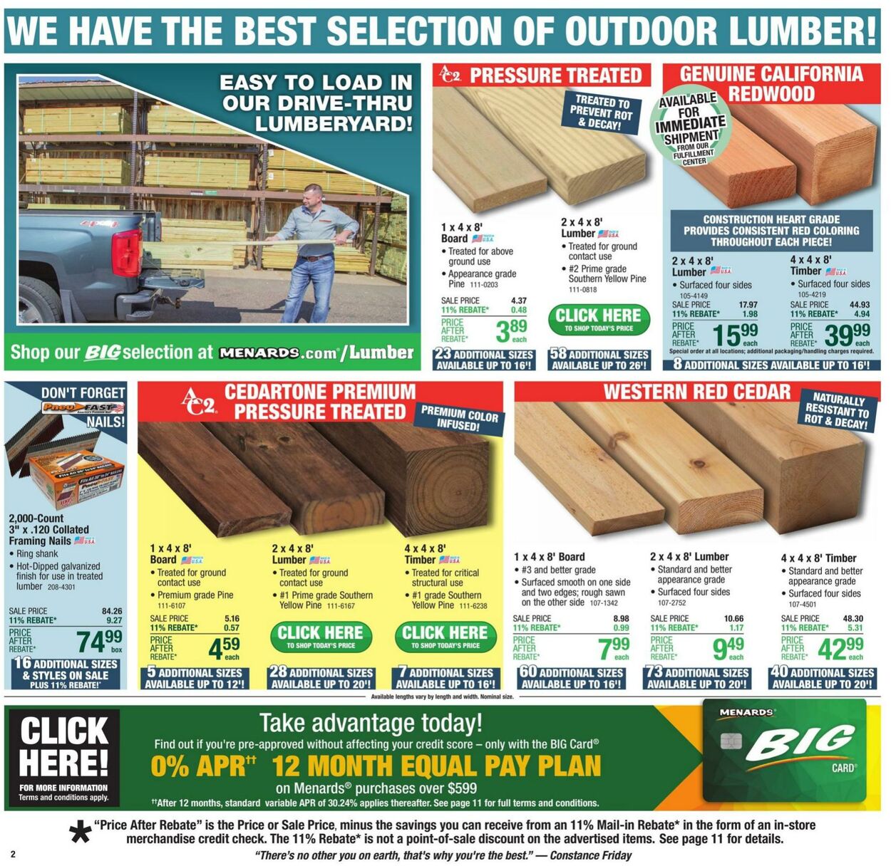 Weekly ad Menards 08/07/2024 - 08/18/2024