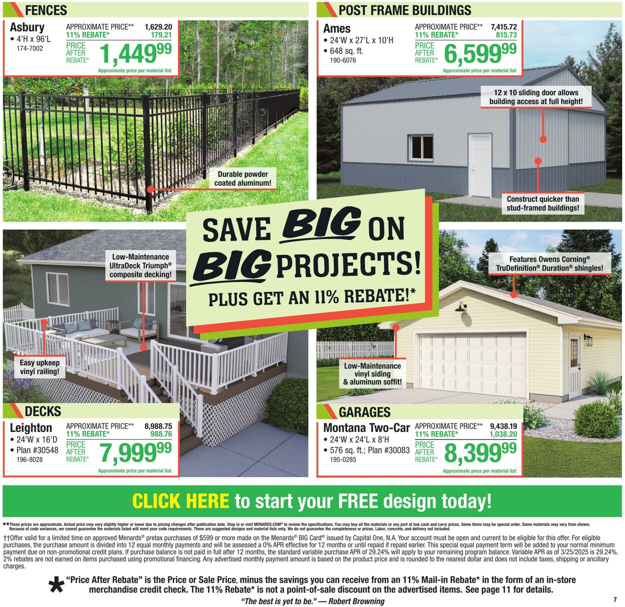 Weekly ad Menards 05/21/2025 - 06/01/2025