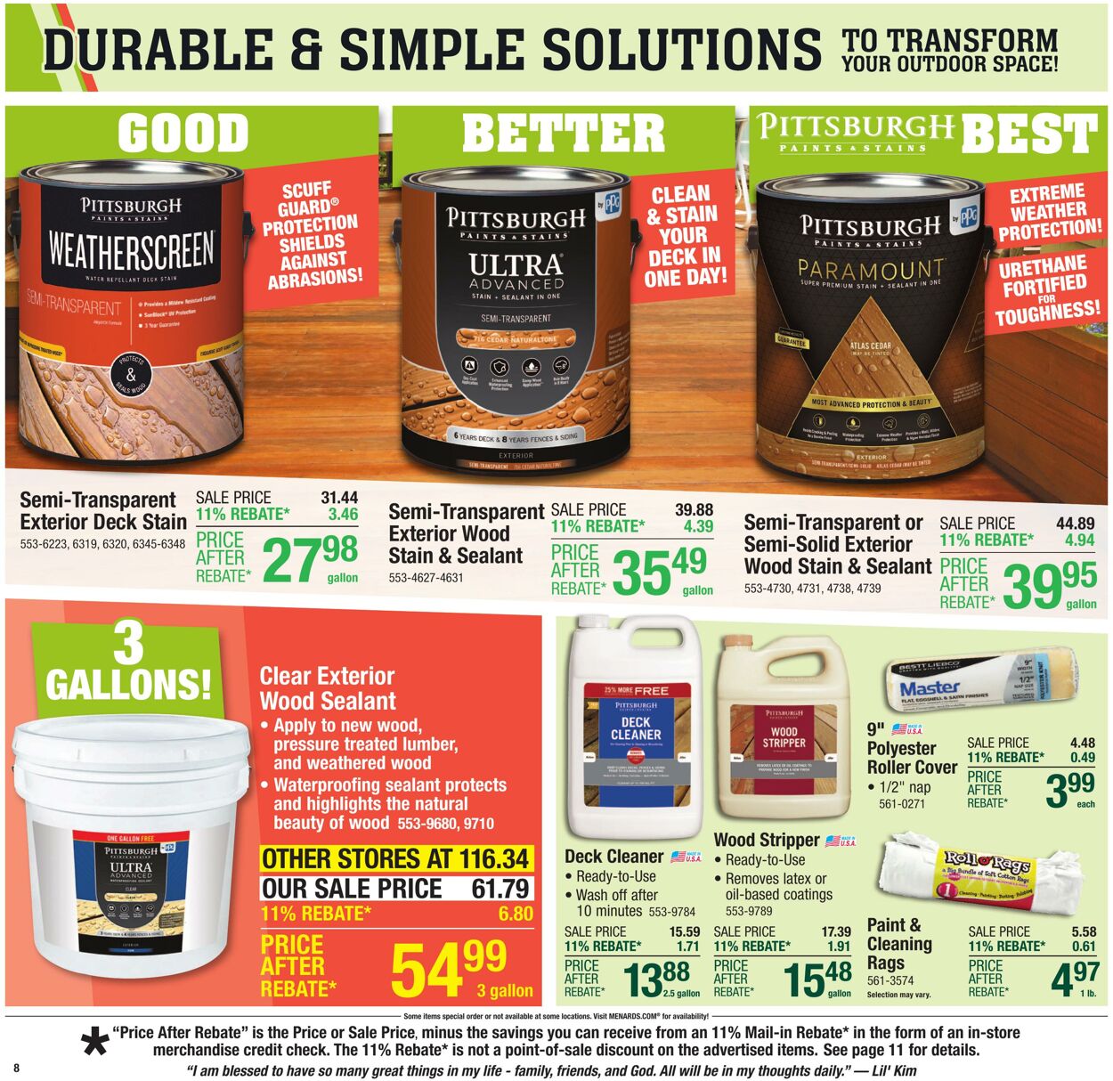 Weekly ad Menards 05/21/2025 - 06/01/2025
