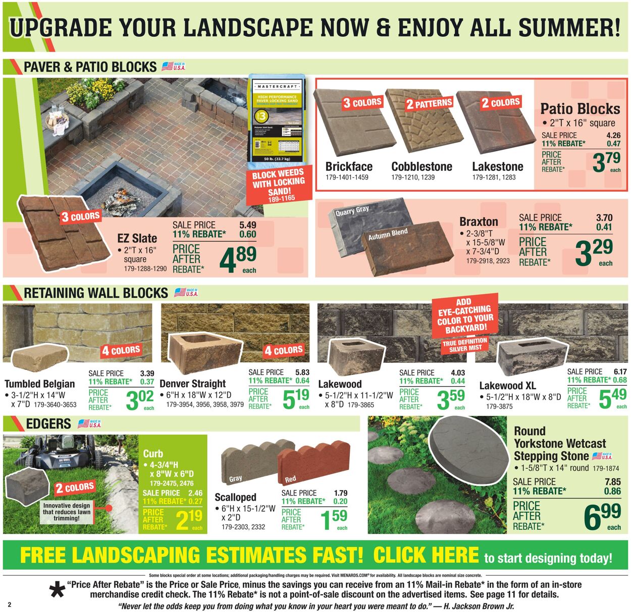 Weekly ad Menards 05/21/2025 - 06/01/2025