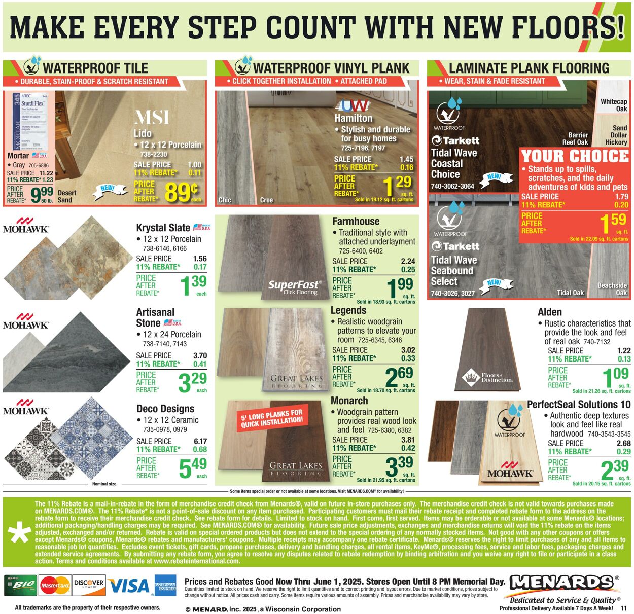 Weekly ad Menards 05/21/2025 - 06/01/2025