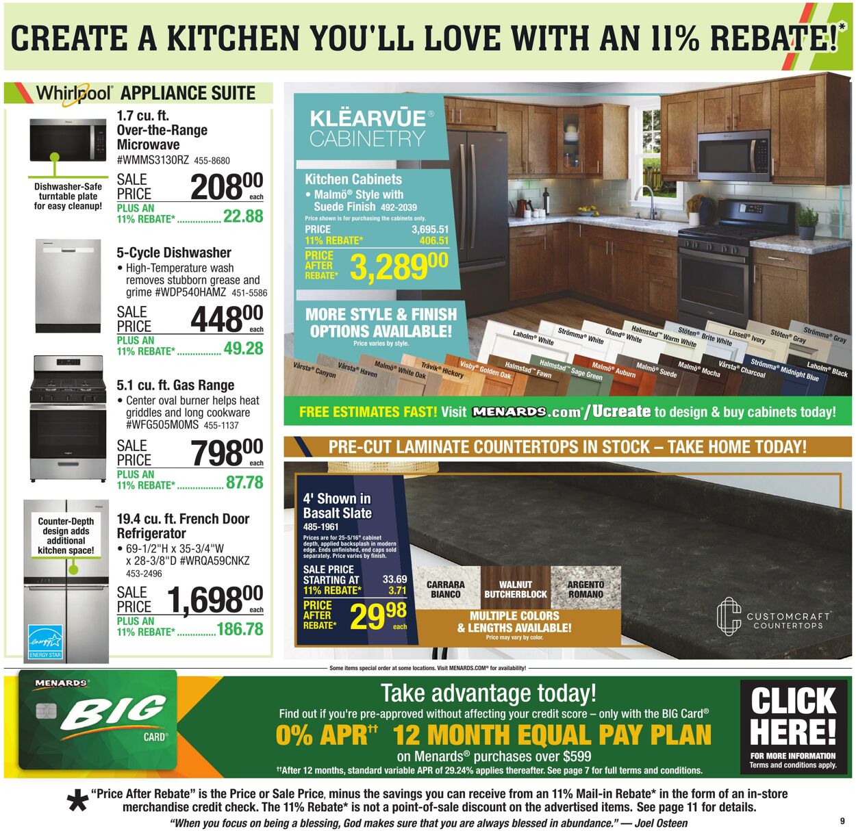 Weekly ad Menards 05/21/2025 - 06/01/2025