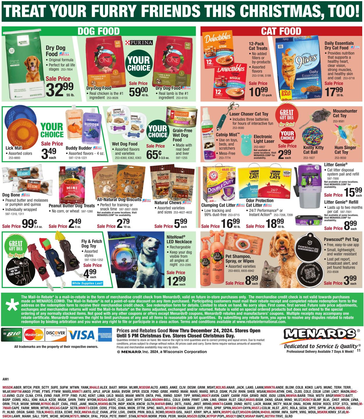 Weekly ad Menards 12/11/2024 - 12/24/2024