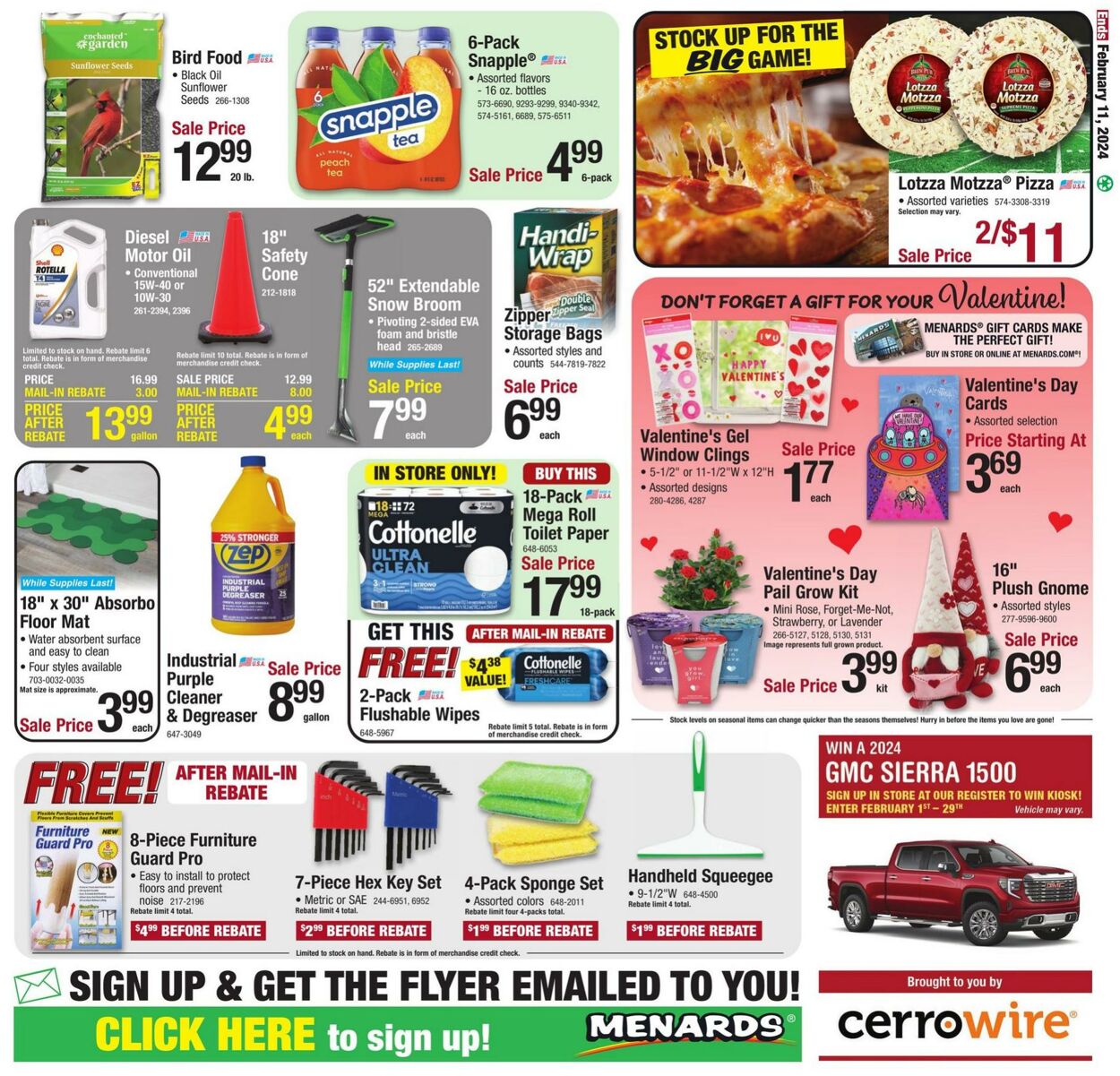 Weekly ad Menards 02/01/2024 - 02/11/2024