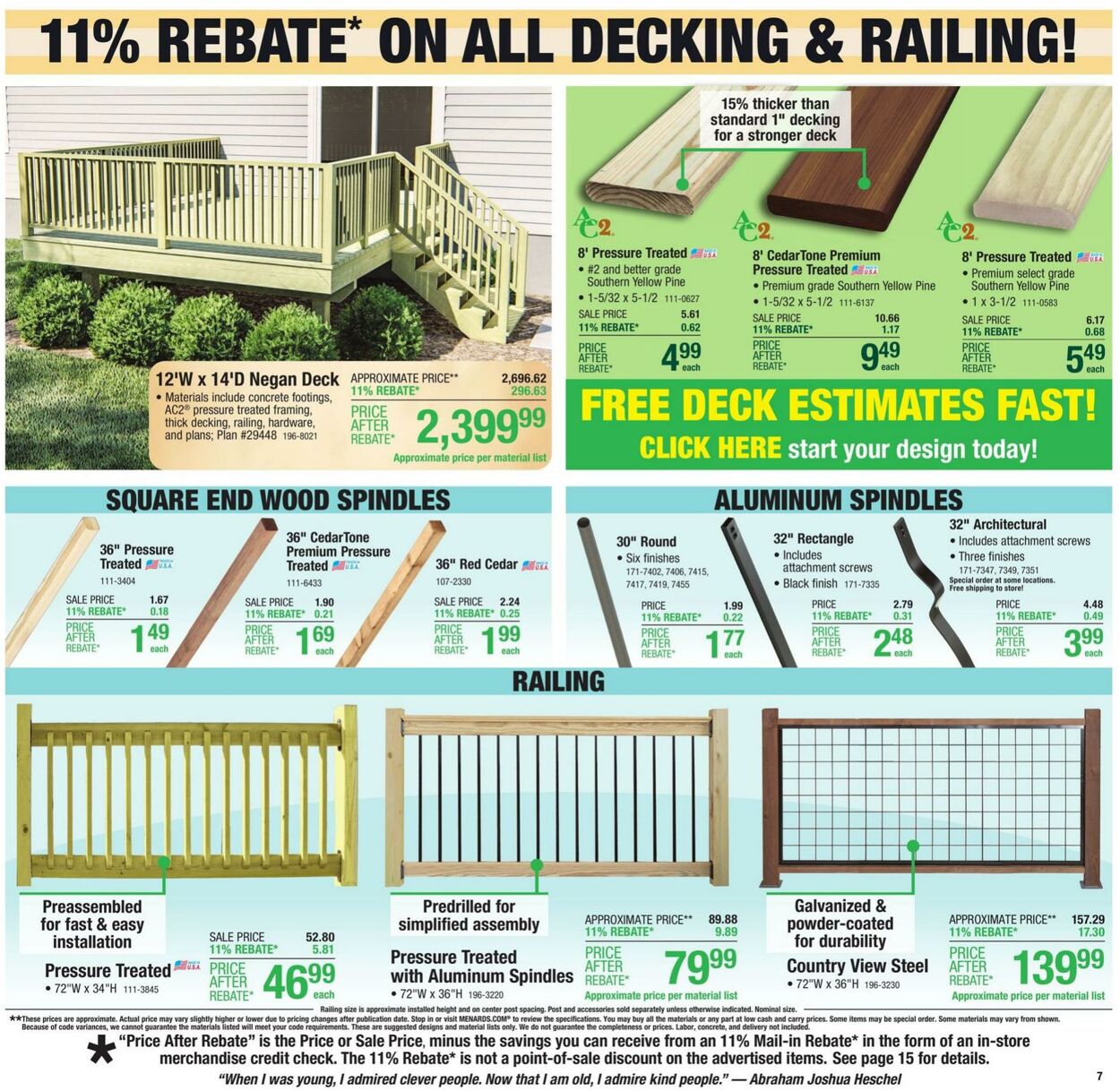 Weekly ad Menards 05/22/2024 - 06/02/2024