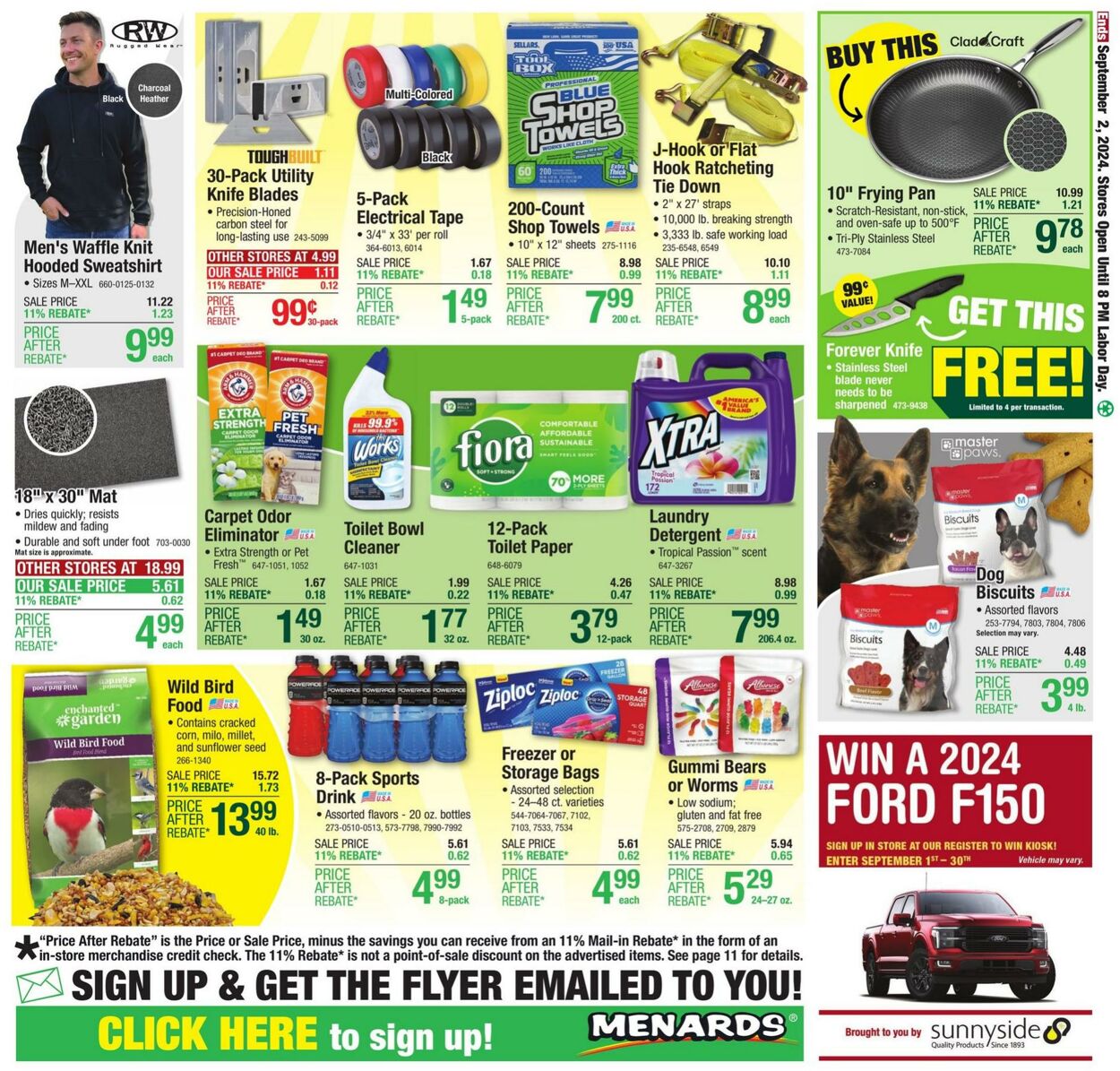 Weekly ad Menards 08/21/2024 - 09/02/2024