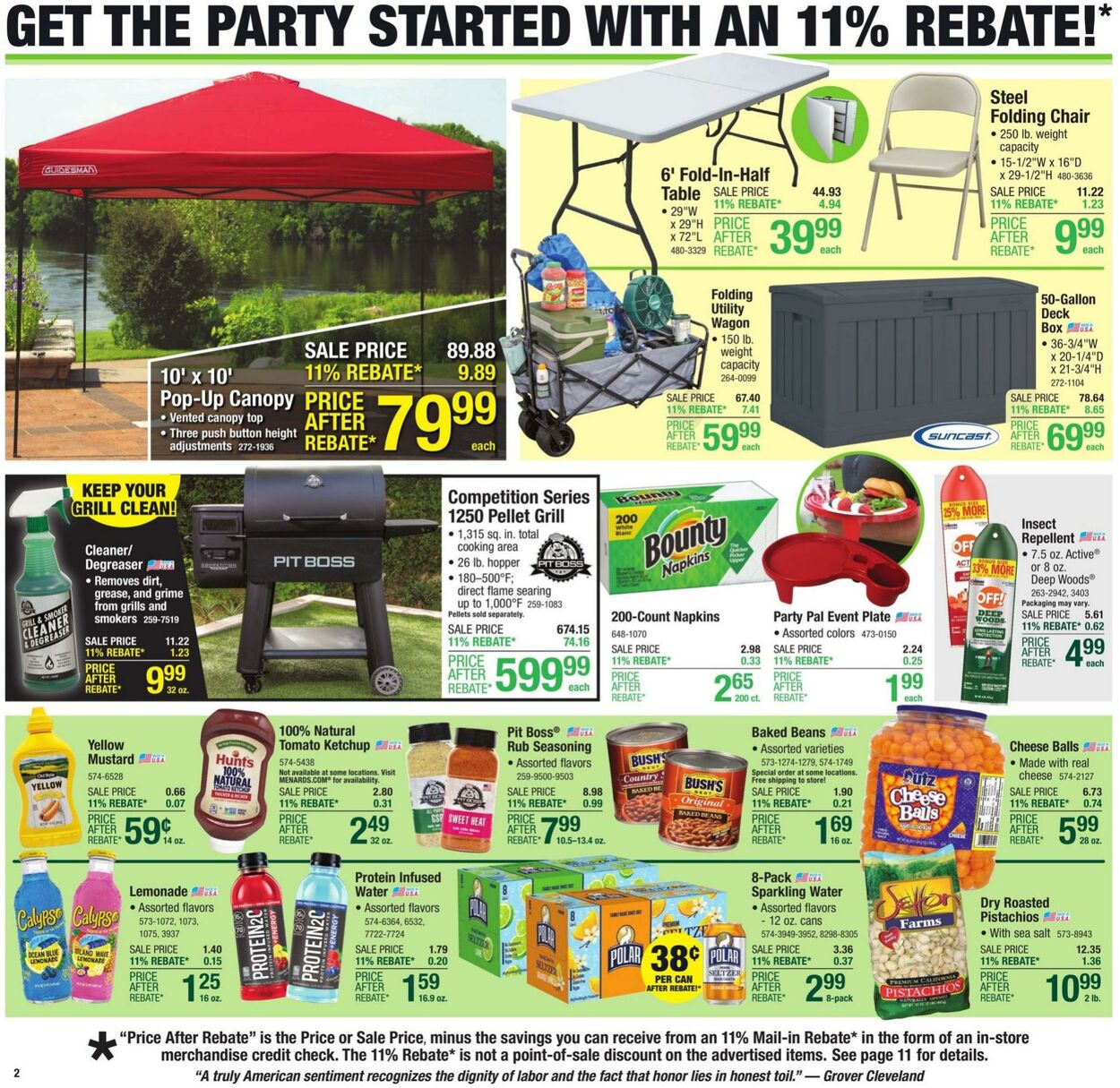 Weekly ad Menards 08/21/2024 - 09/02/2024