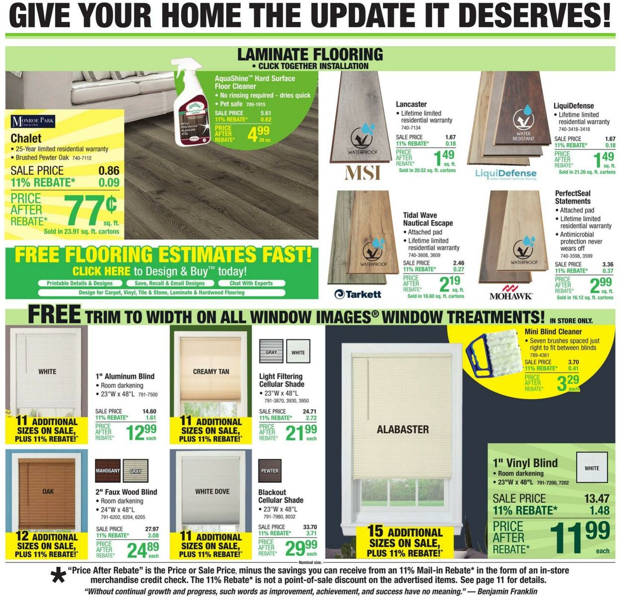 Weekly ad Menards 08/21/2024 - 09/02/2024